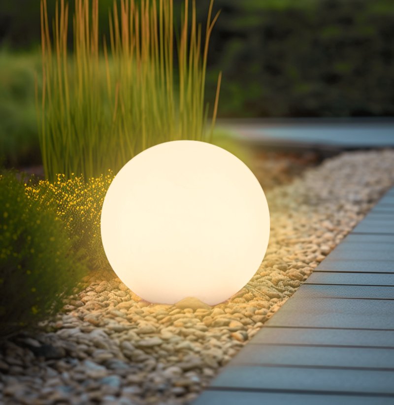 Lámpara Solar Led Century Bolla 0,7w Rgb Tenue. Ip44 Medio