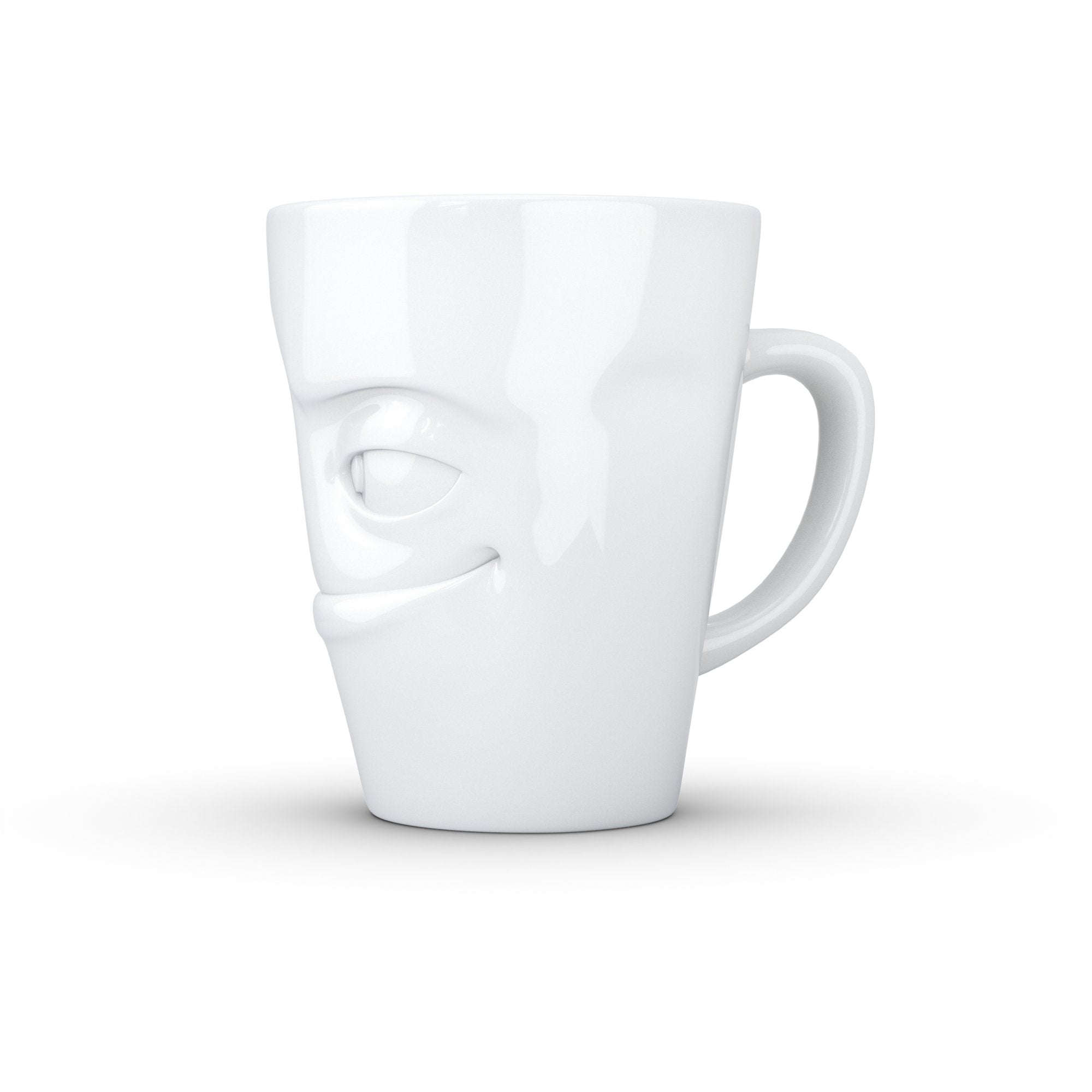 Fiftyeight Henkelbecher 350ml - Verschmitzt Blanco