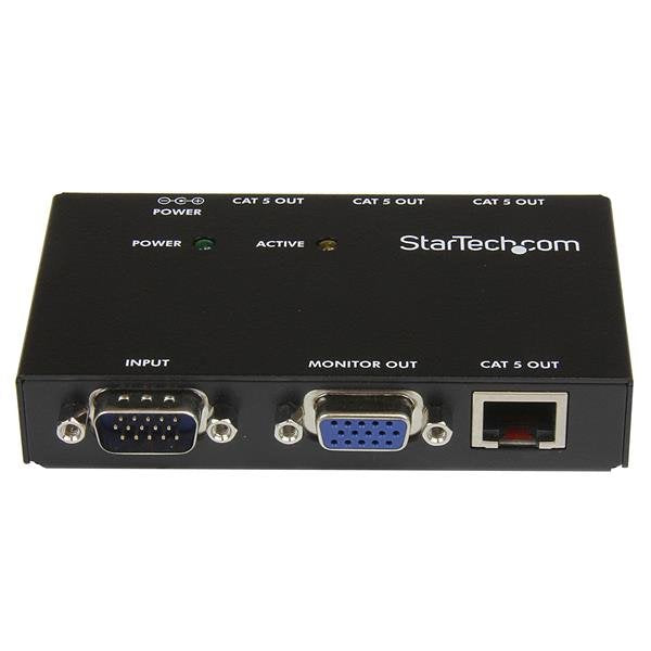 4 Port Vga Video Extender Over Cabl
