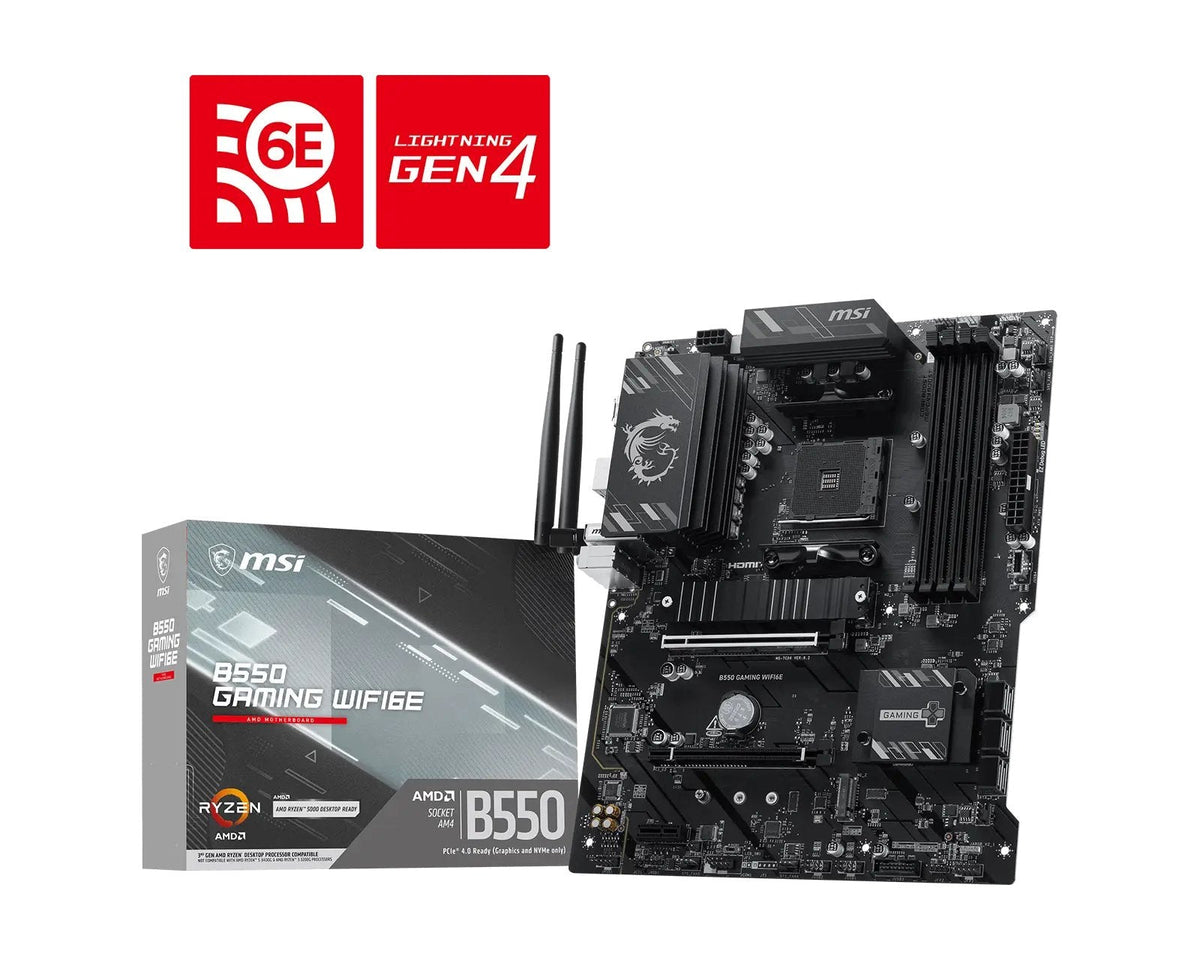 Placa Base Msi Mpg B550 Gaming Wifi6e 7c56-092r Am4 Ddr4