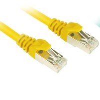 Sharkoon 4044951014781 Cable De Red Gris 2 M Cat6 S/Ftp (S-Stp) Amarillo, 2 M, Cat6, S/Ftp (S-Stp), Rj-45, Rj-45
