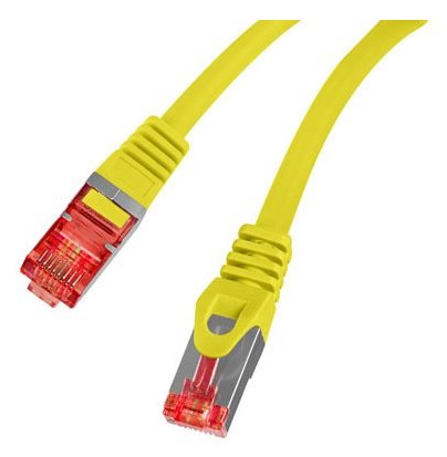 EAN 5901969442854 - Lanberg PCF6-10CU-0100-Y cable de red Amarillo 1 m Cat6 S/FTP (S-STP) imagen 3