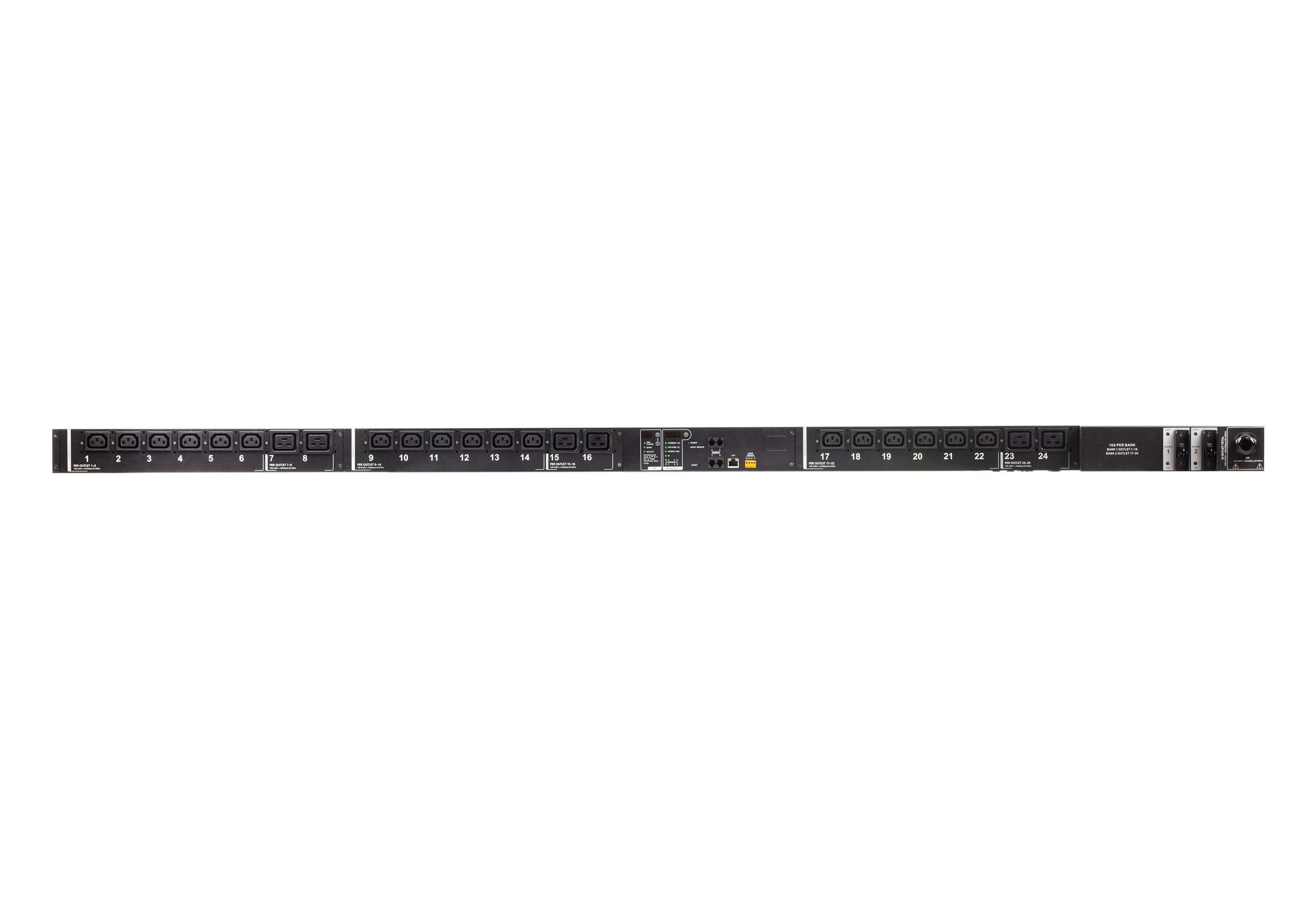 24-Outlet 0u Eco Pdu Metered Cpnt And Switched By Outlet (32a) (6x