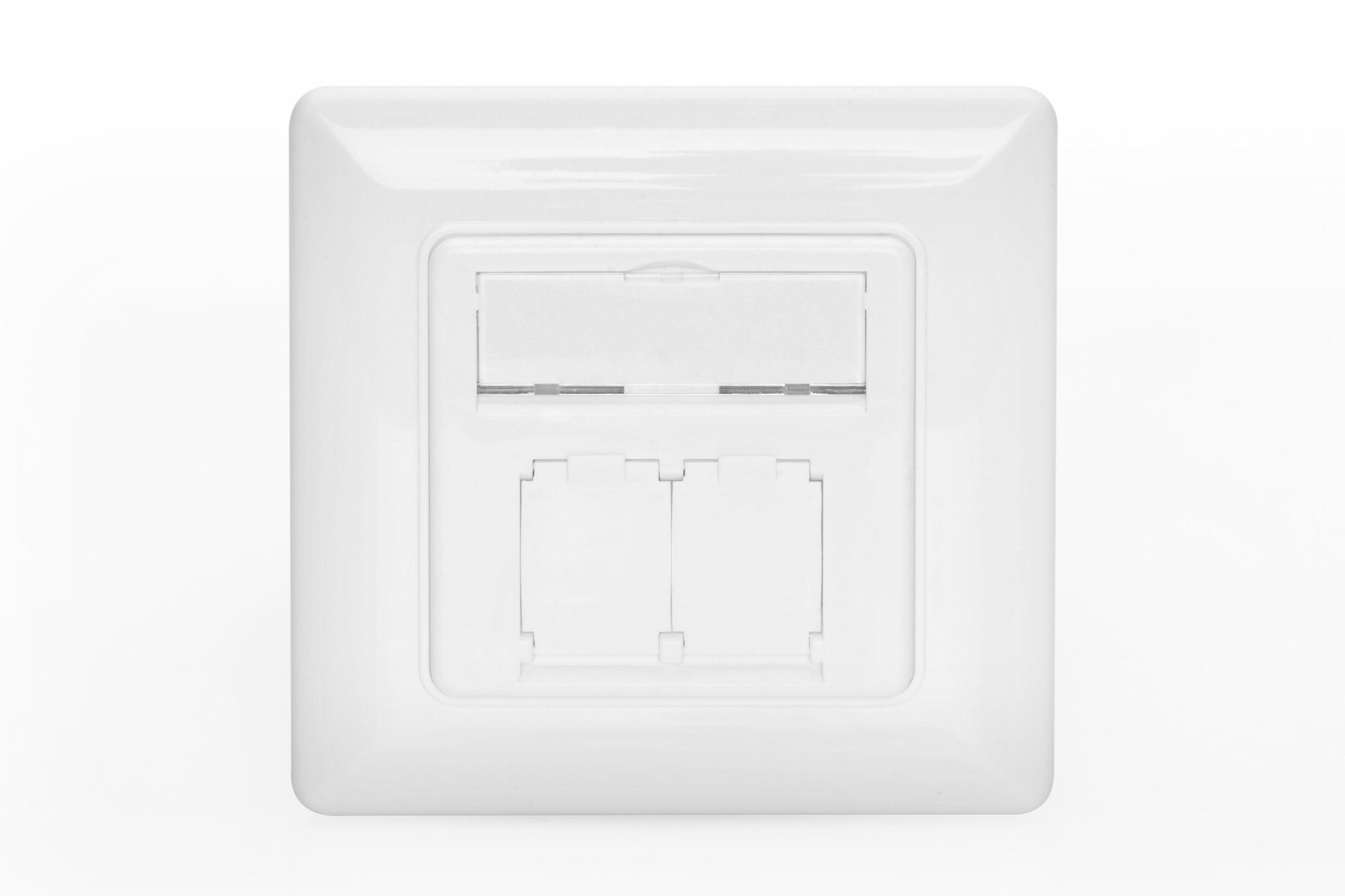 EAN 4016032362418 - Digitus DN-93831 placa de pared y cubierta de interruptor Blanco imagen 3