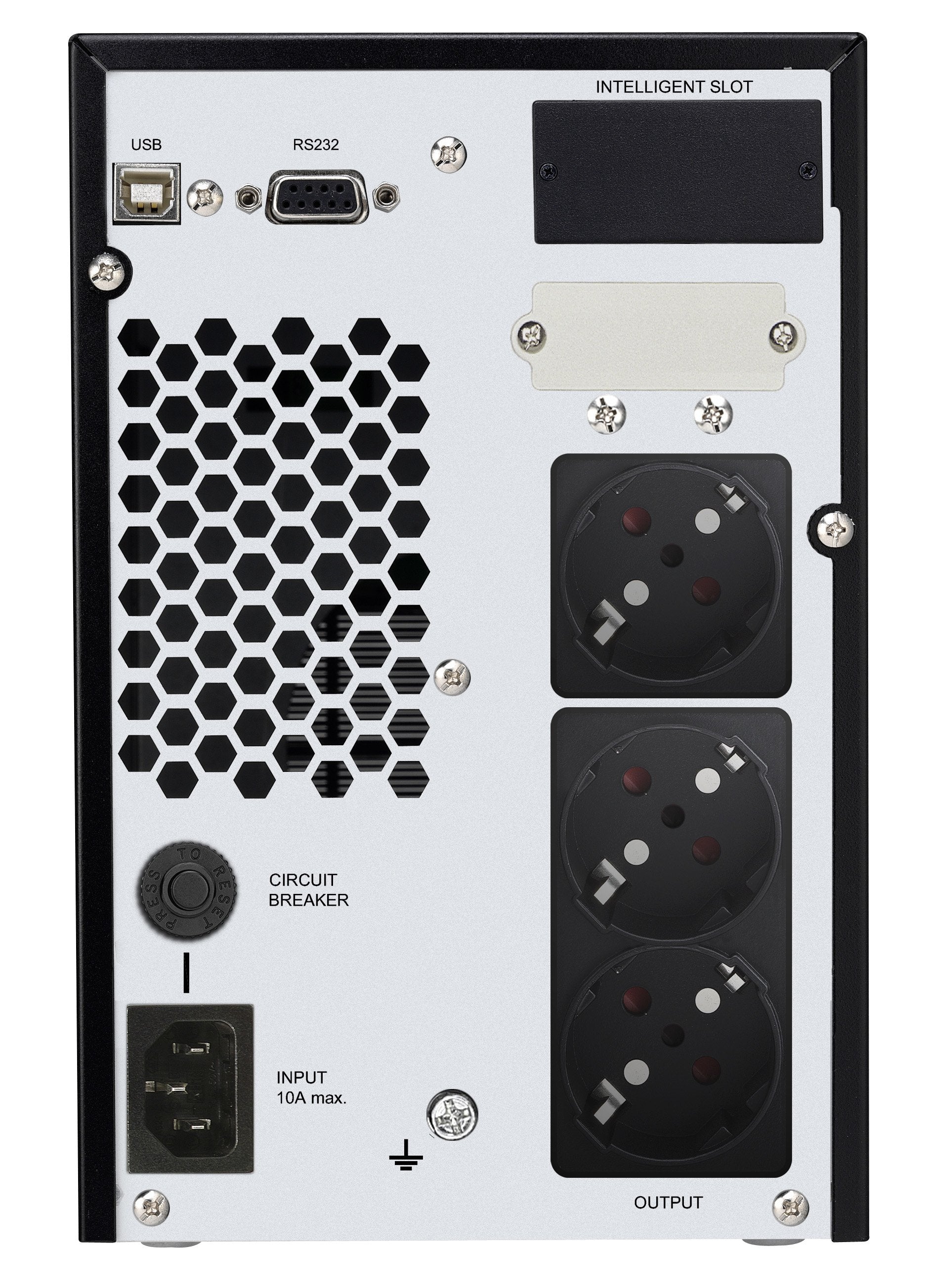 Sai Online Phasak Conqueror Pro 3000 Va Online Lcd 3000va-2700w 3 Salidas Formato Torre