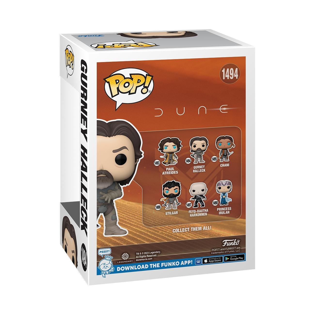 Funko Pop Dune 2 Gurney Halleck 72632