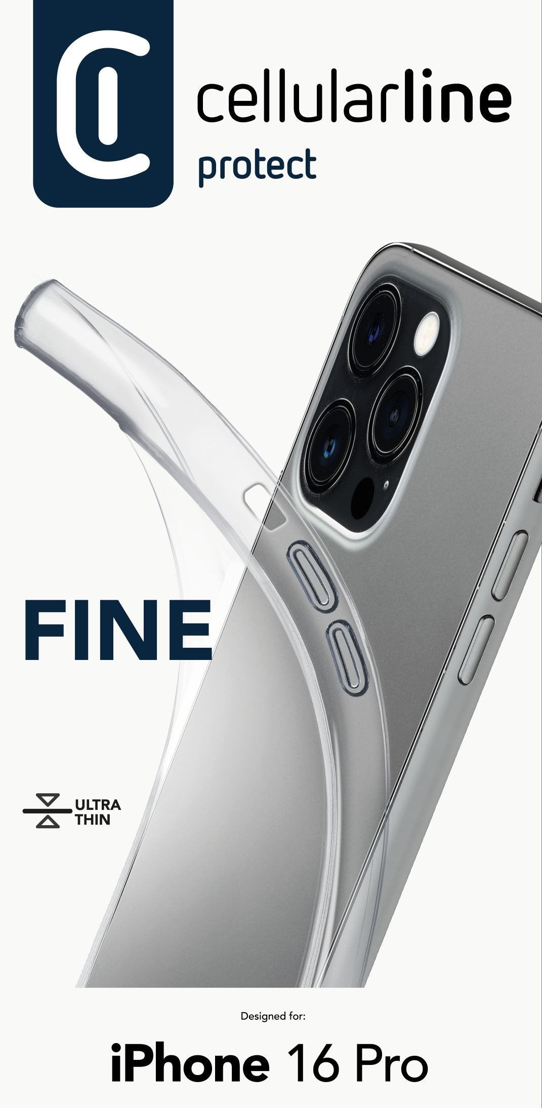 EAN 8018080482489 - Cellularline 8018080482489 funda para teléfono móvil 16 cm (6.3") Transparente imagen 2