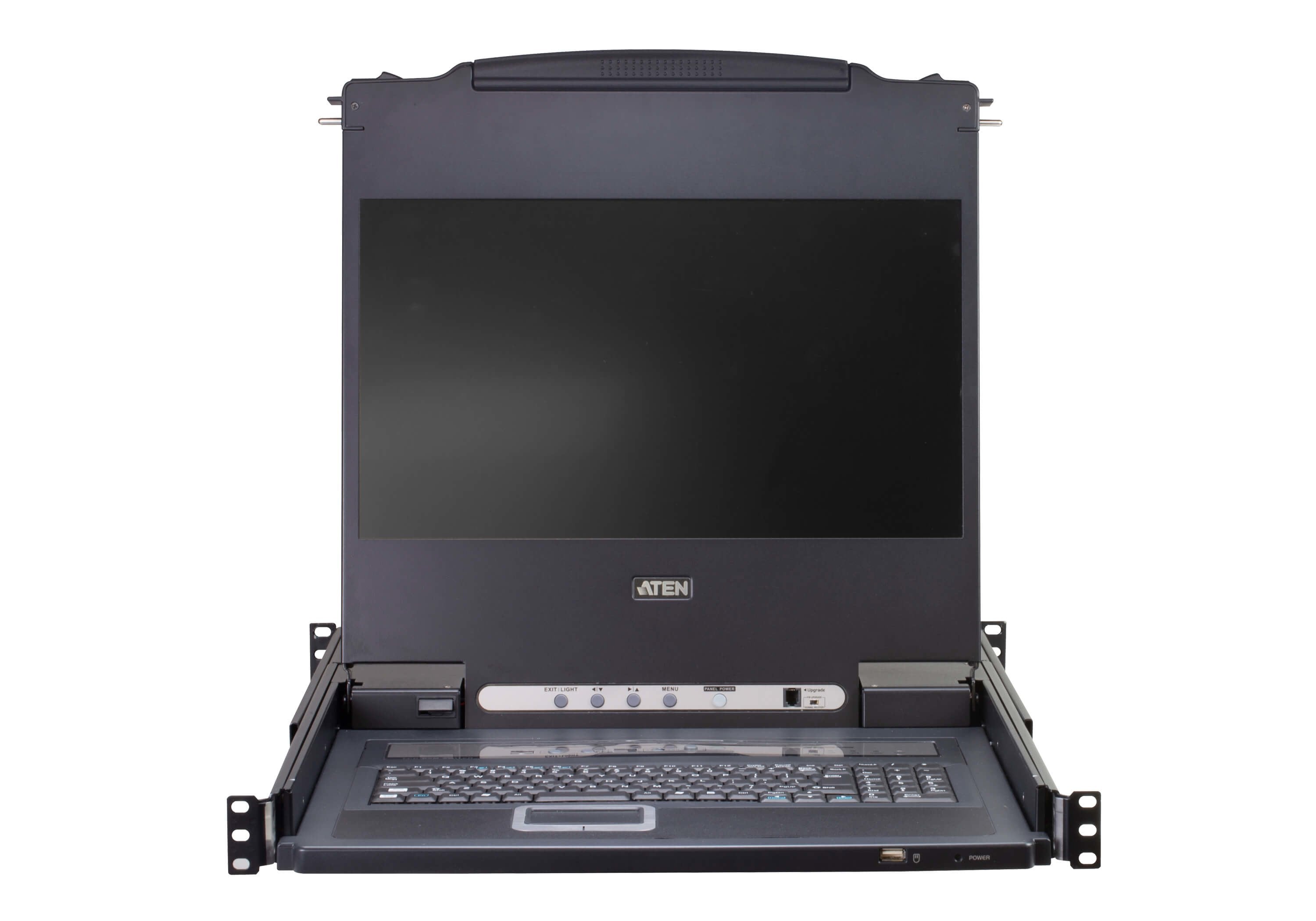 Aten Cl5716mw 43cm Wide Lcd Kvm Switch, Usb-Ps 2,Vga, 16 Port, De-Layout