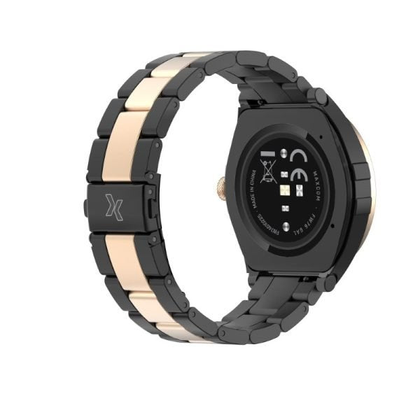 EAN 5908235979168 - MaxCom FW76 Gal 3,02 cm (1.19") AMOLED 42 mm Digital 390 x 390 Pixeles Pantalla táctil Oro, Negro imagen 5