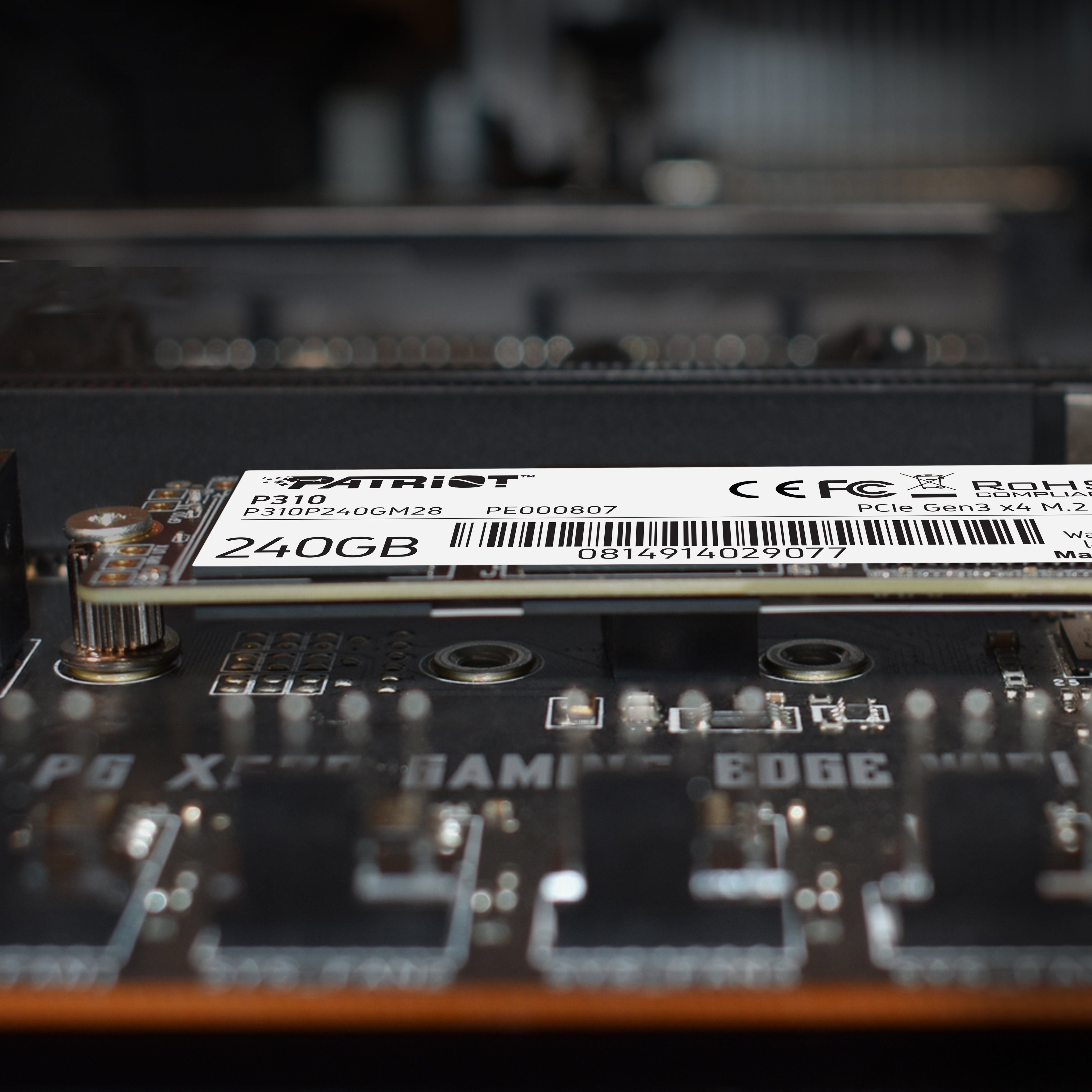 EAN 0814914029077 - Patriot Memory P310 240 GB M.2 PCI Express 3.0 NVMe imagen 8