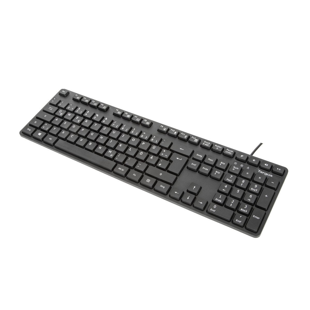 Teclado Alemán Targus Akb30de Usb Qwertz Negro
