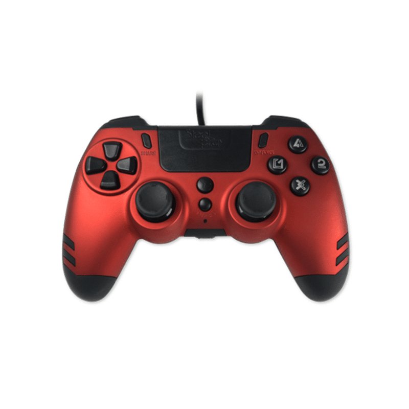 Steelplay Slim Pack Wired Controller Ruby Rojo Multi