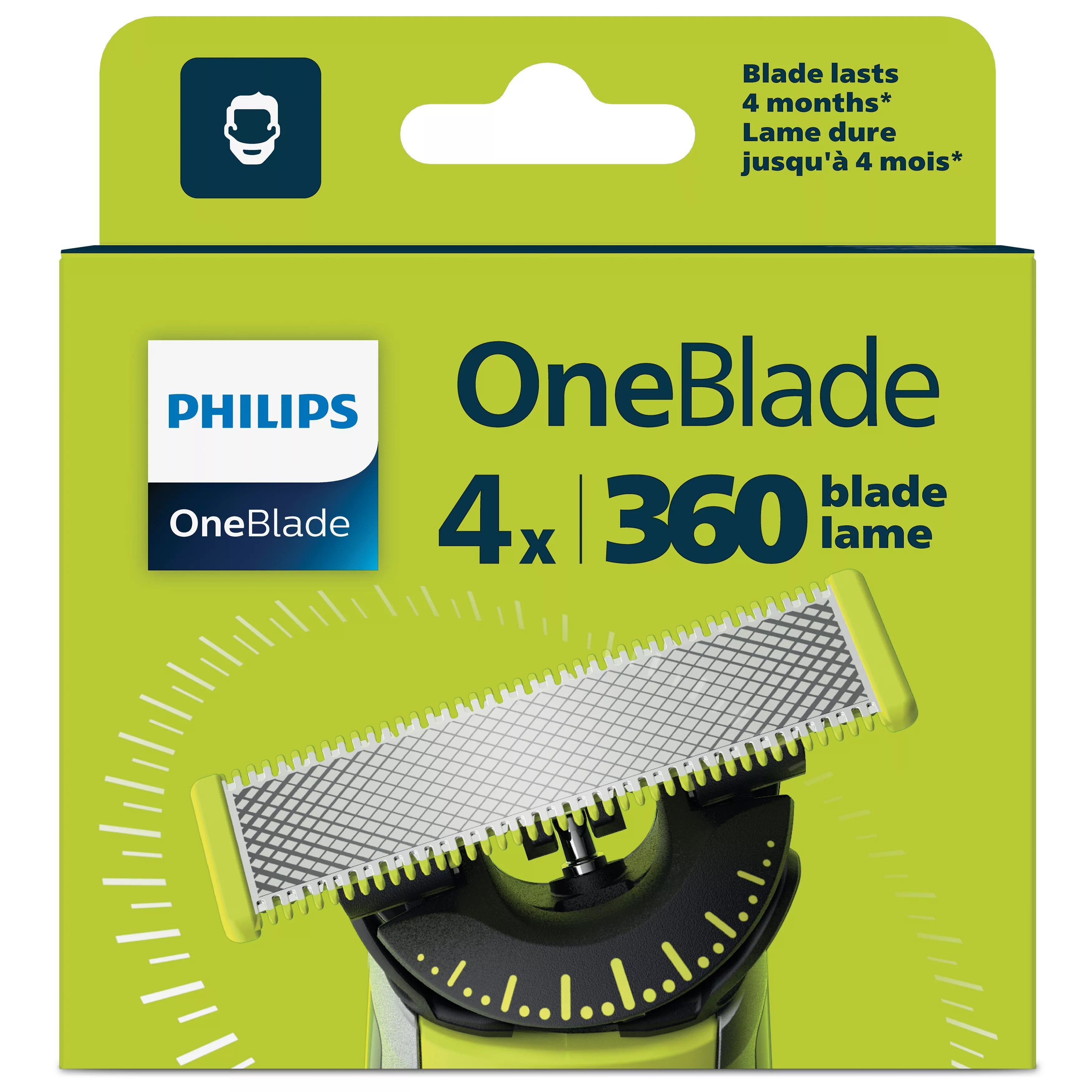 EAN 8720689016148 - Philips Norelco OneBlade QP440/50 accesorio para maquina de afeitar Cuchilla de afeitar imagen 3
