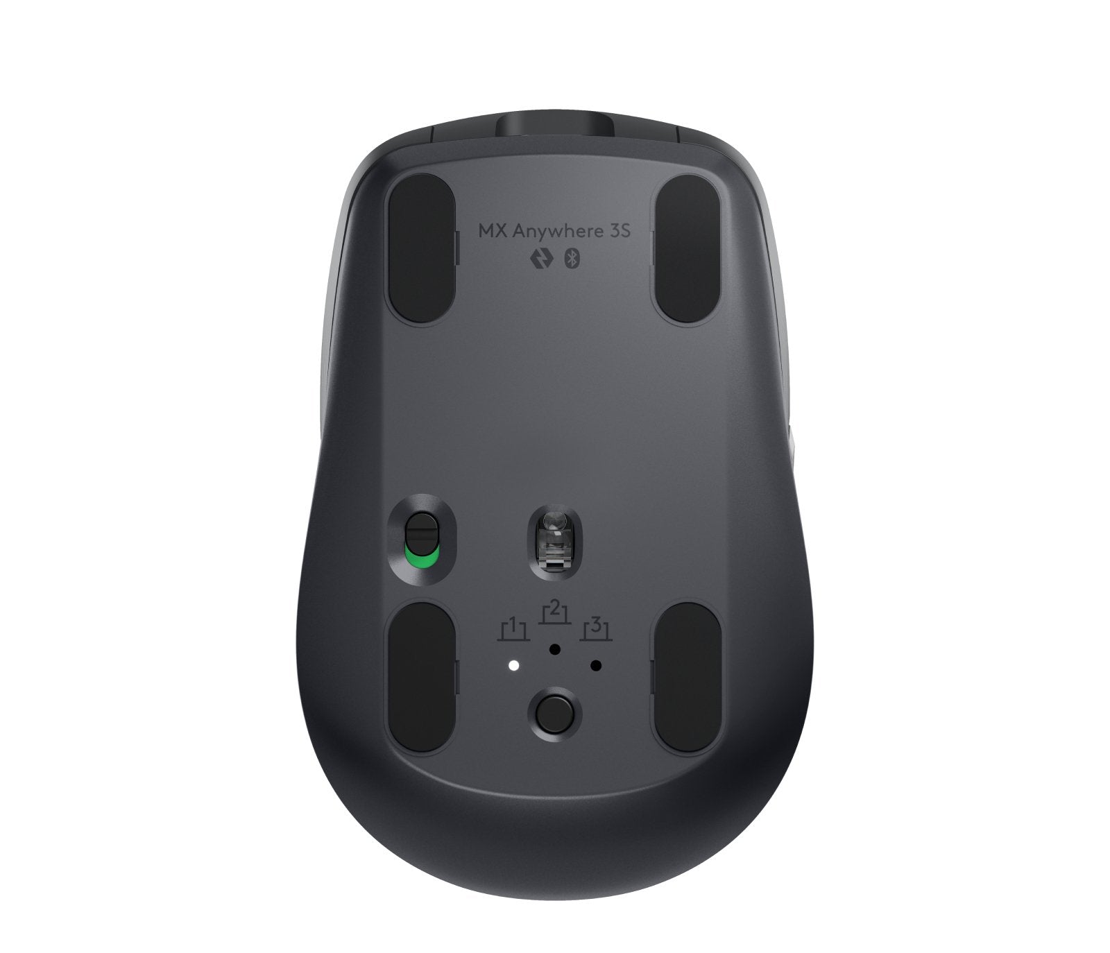 Logitech Mx Anywhere 3s Ratón Mano Derecha Rf Wireless + Bluetooth Laser 8000 Dpi