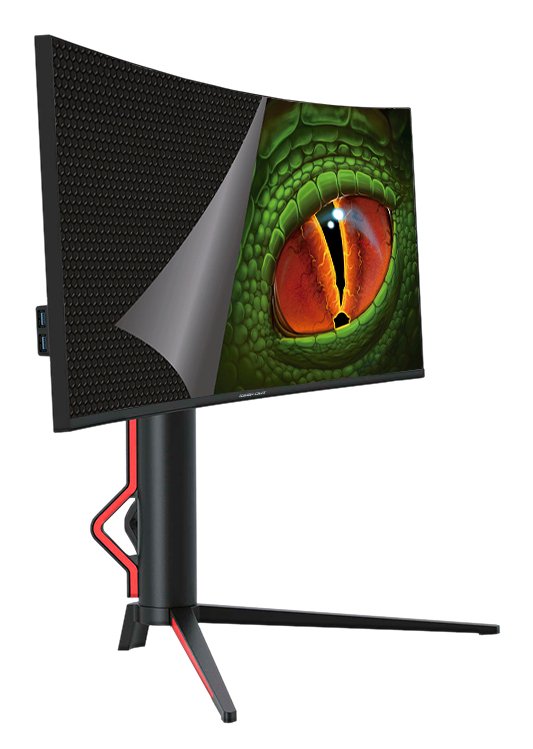 Monitor 34" Curvo Hdmi Displayport Keep Out Xgm34uw Gaming G-Sync 3440x1440 165hz 1ms Altavoces