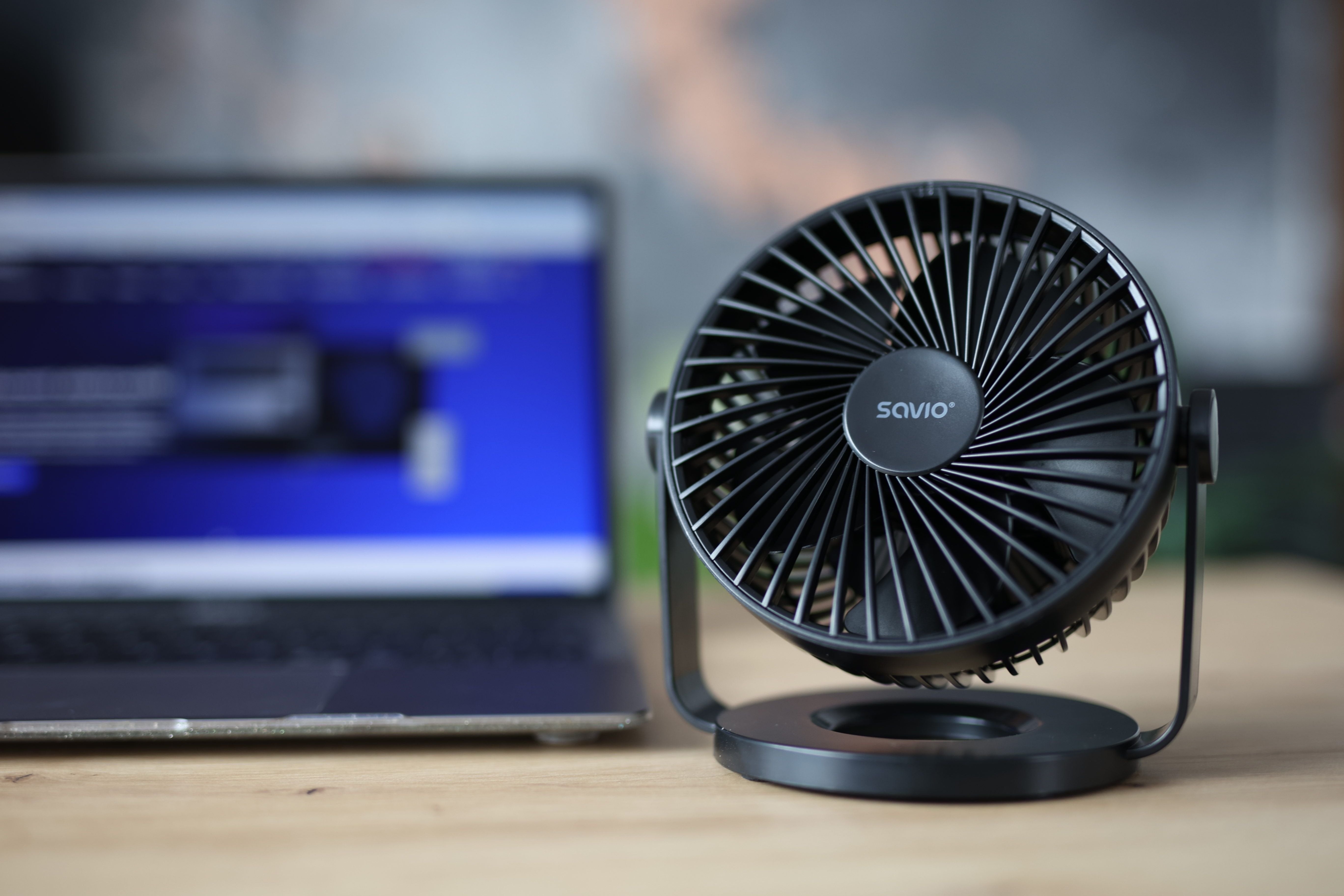 EAN 5901986048589 - Savio AD-01 ventilador Negro imagen 7