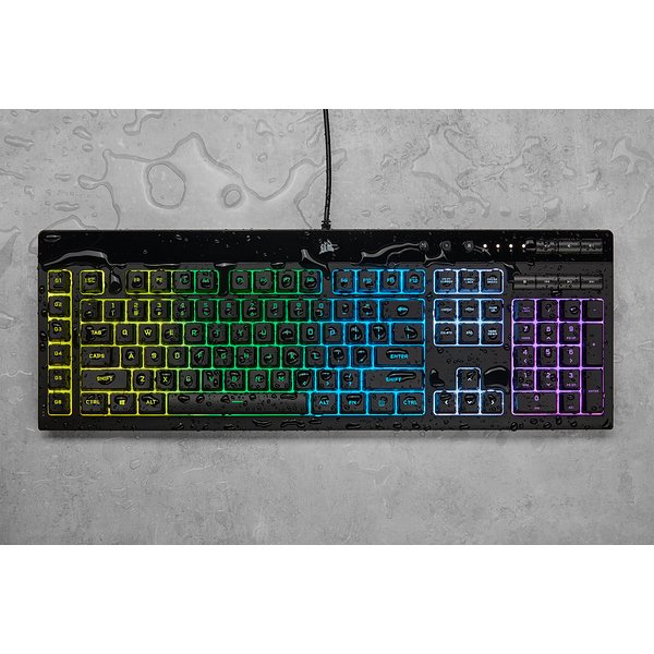 EAN 0840006631798 - Corsair K55 RGB PRO teclado Juego USB QWERTY Inglés de EE. UU. Negro imagen 9