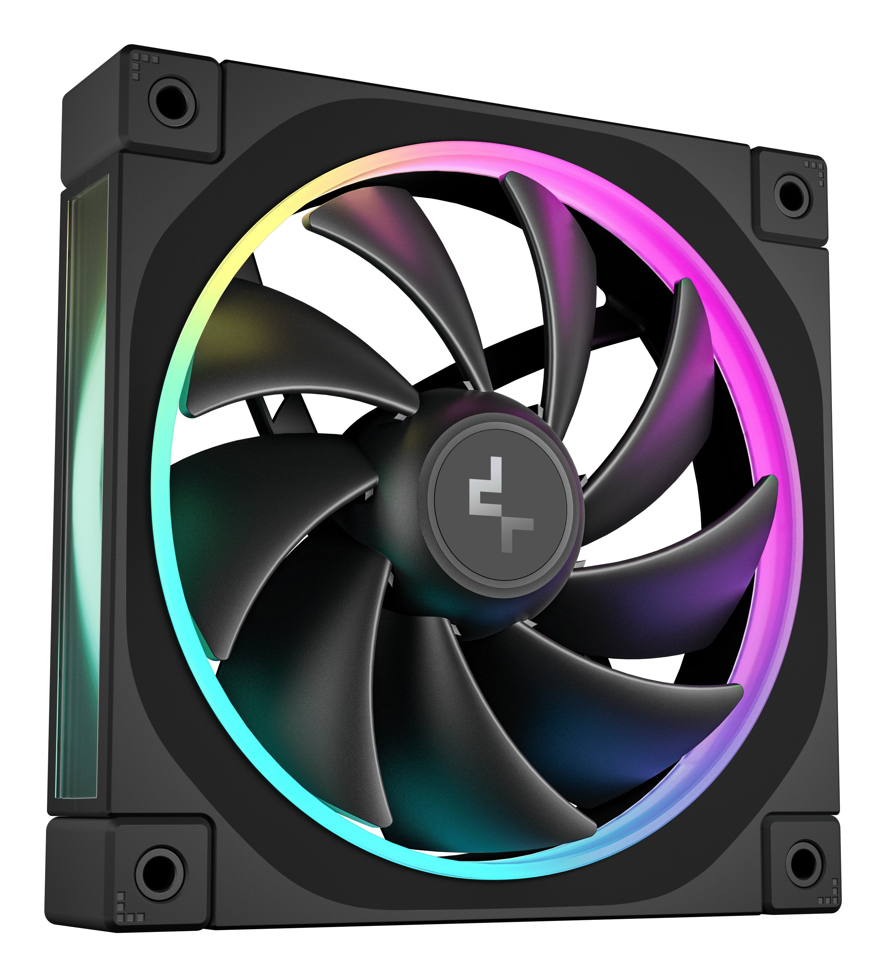 EAN 6933412711087 - DeepCool FL12-3 in 1 Carcasa del ordenador Ventilador 12 cm Negro 3 pieza(s) imagen 6