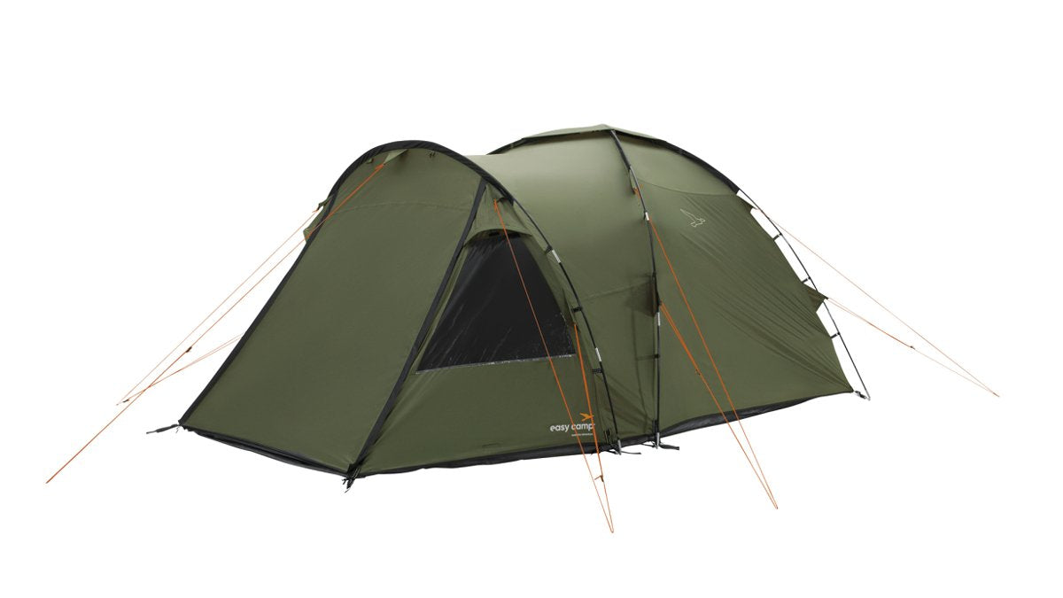 Tienda Domo Easy Camp Kinn 4 Verde Oliva, Con Extensión De Túnel, Modelo 2025 120488