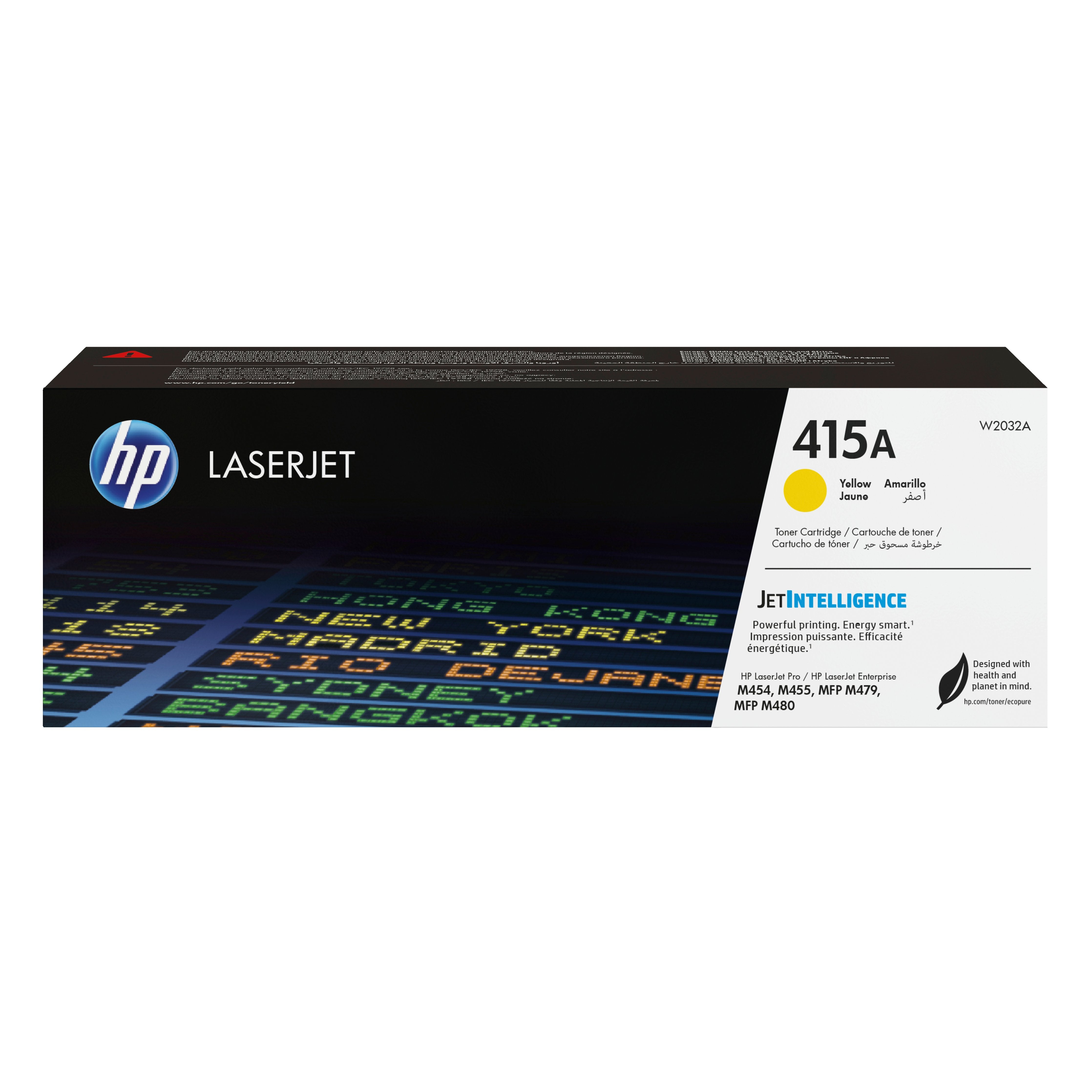 EAN 0192018046368 - HP 415A Yellow Original LaserJet Toner Cartridge cartucho de tóner 1 pieza(s) imagen 1