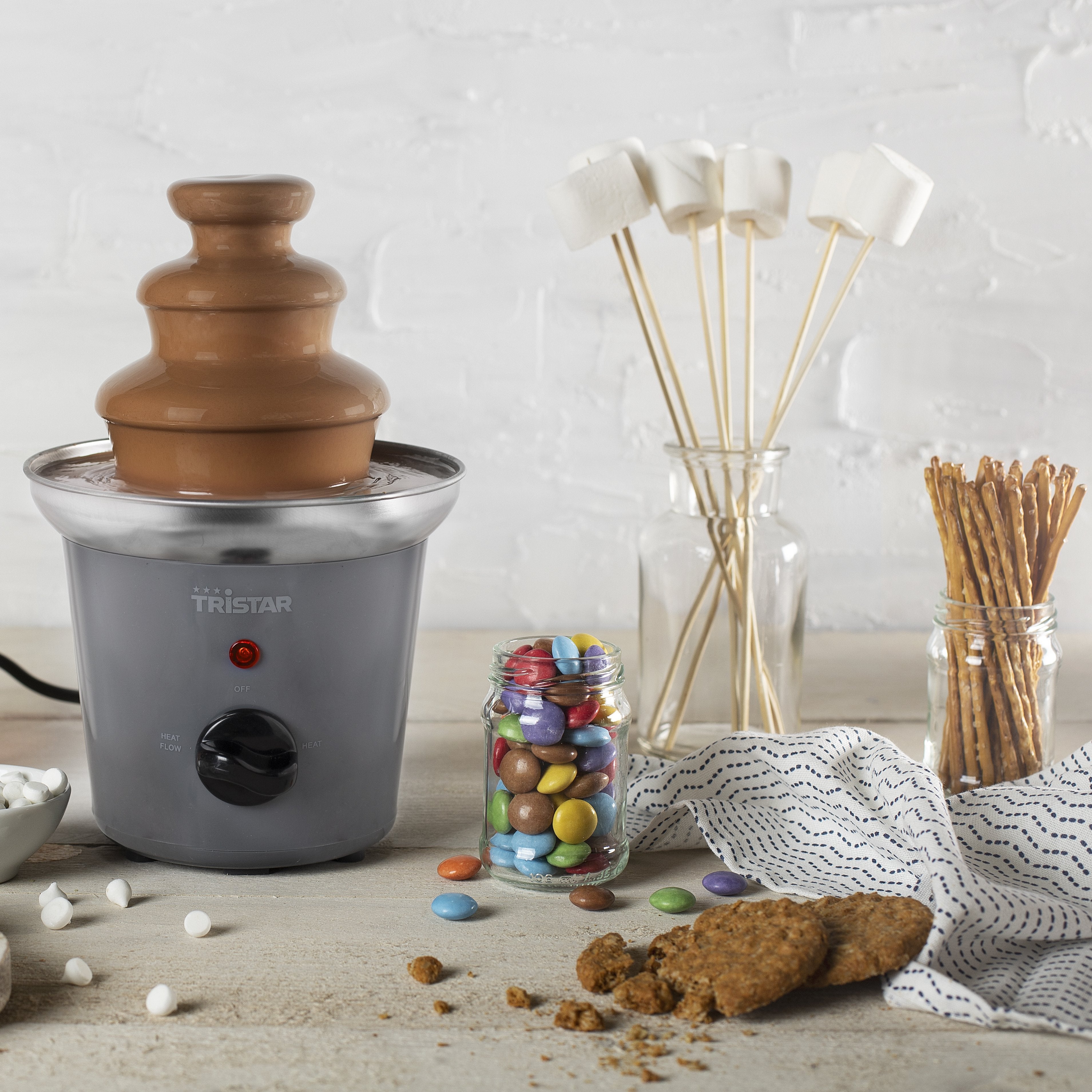 Fuente De Chocolate Tristar Cf-1603 - Gris