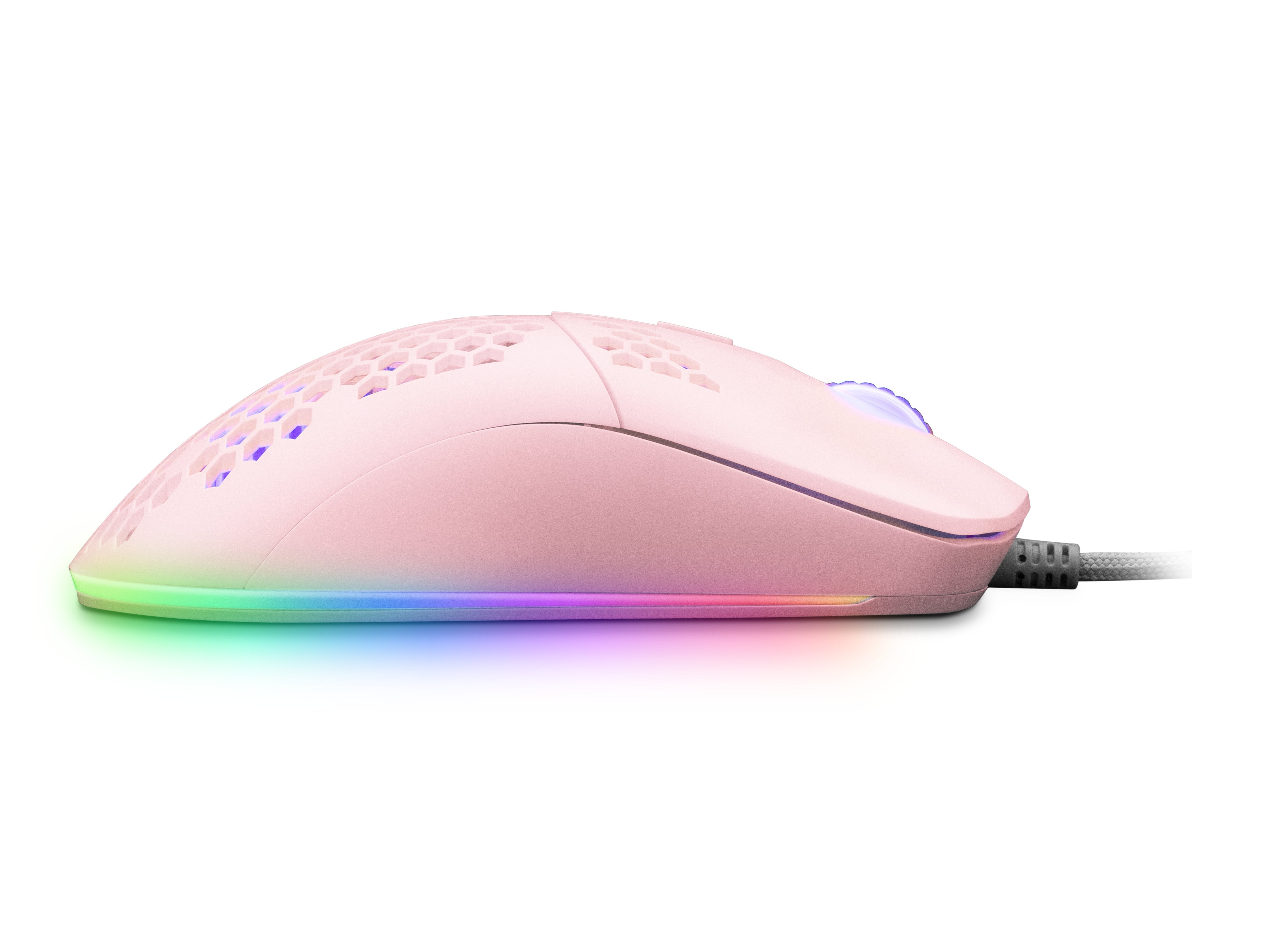Mars Gaming Mmaxp Ratón Gaming 12400dpi Rosa
