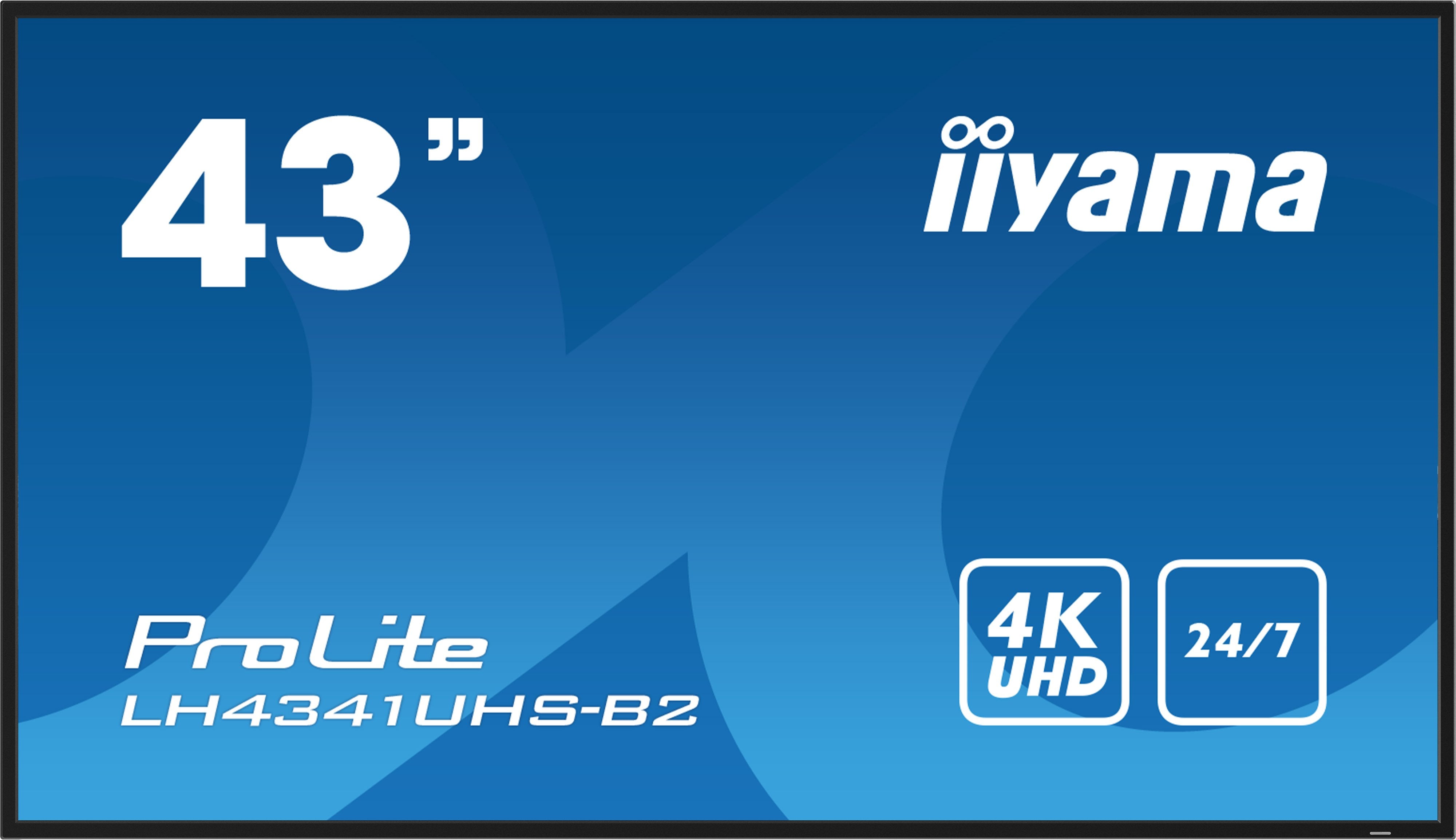 EAN 4948570123520 - iiyama LH4341UHS-B2 pantalla de señalización 108 cm (42.5") LCD 500 cd / m² 4K Ultra HD Procesador incorp imagen 2