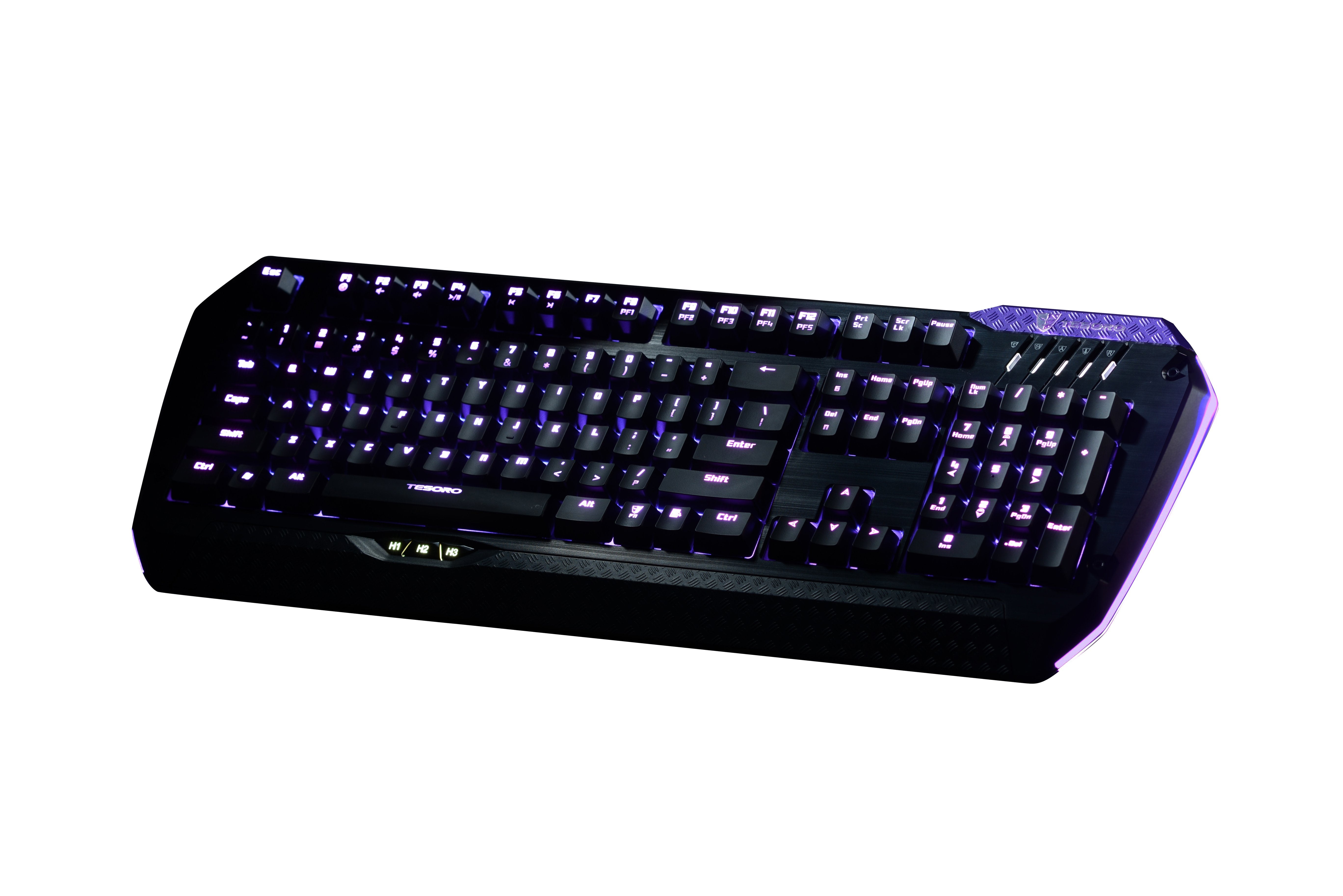 Tesoro Lobera Teclado Usb Azerty Negro