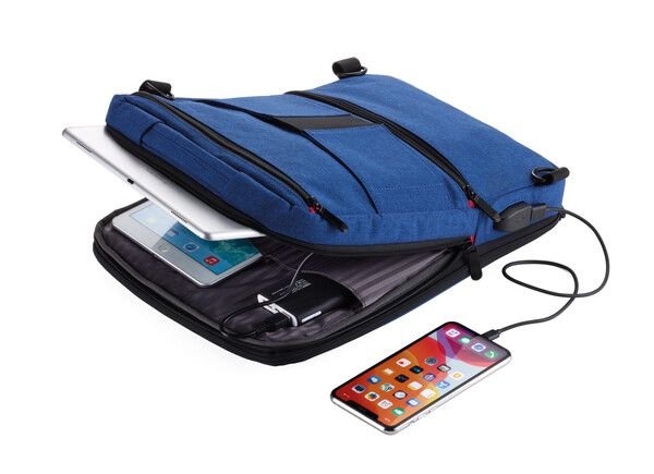 EAN 4024023180453 - TROIKA SAFTSACK mochila City backpack Azul Poliéster imagen 2