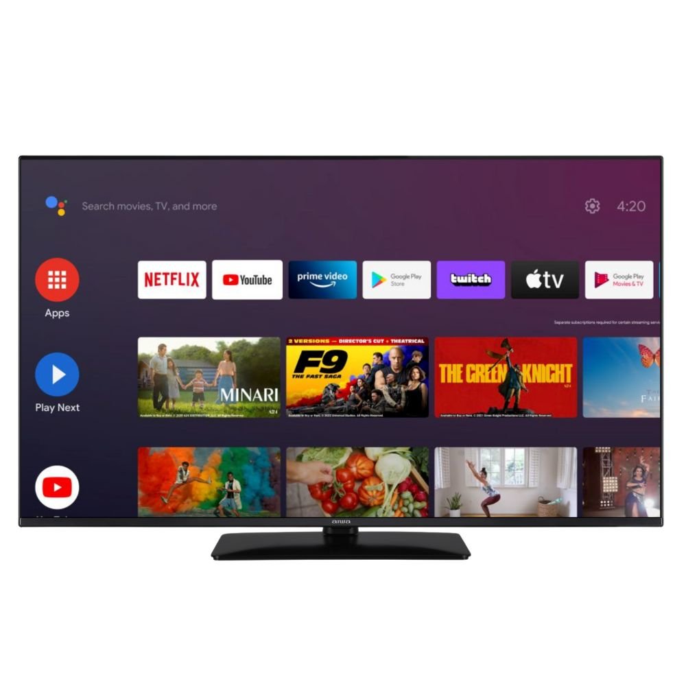 EAN 8435256898729 - Aiwa 55QS8503UHD Televisor 139,7 cm (55") 4K Ultra HD Smart TV Wifi Negro 250 cd / m² imagen 3