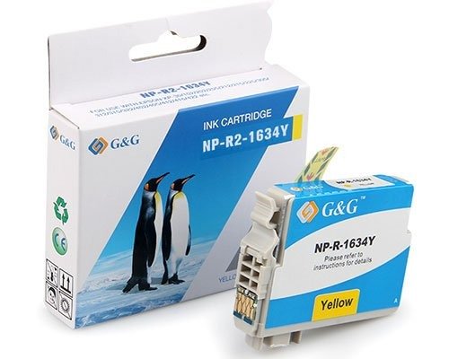 G&G Tinte Compatible Con Epson 16xl/T1634/C13t16344012 Amarillo