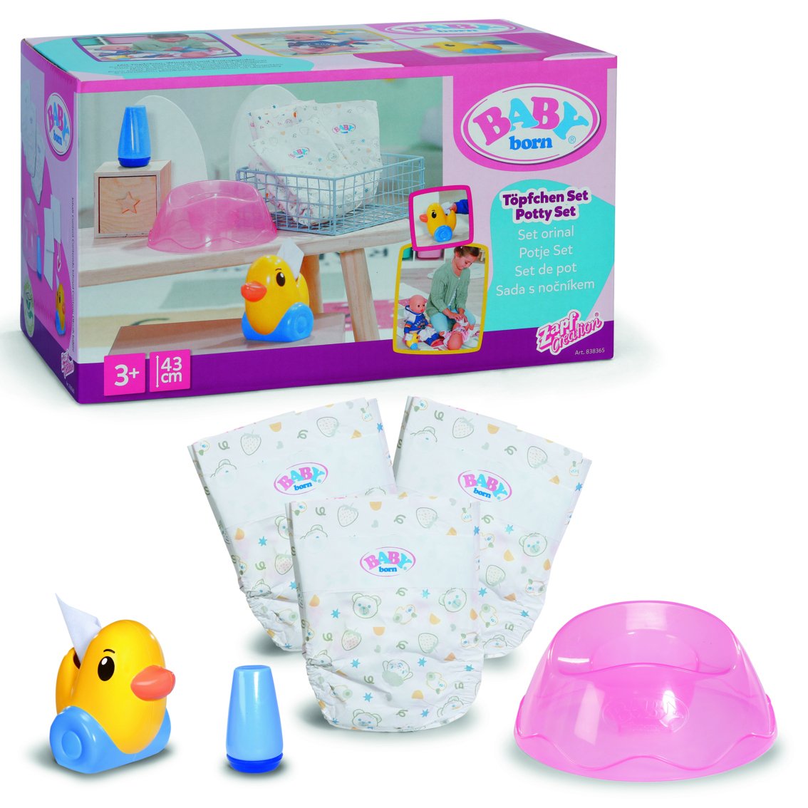 Zapf Creation Baby Born® Töpfchen Set 838365
