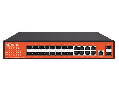26-Ports Managed Gigabit Switch - 18xsfp - 8xge