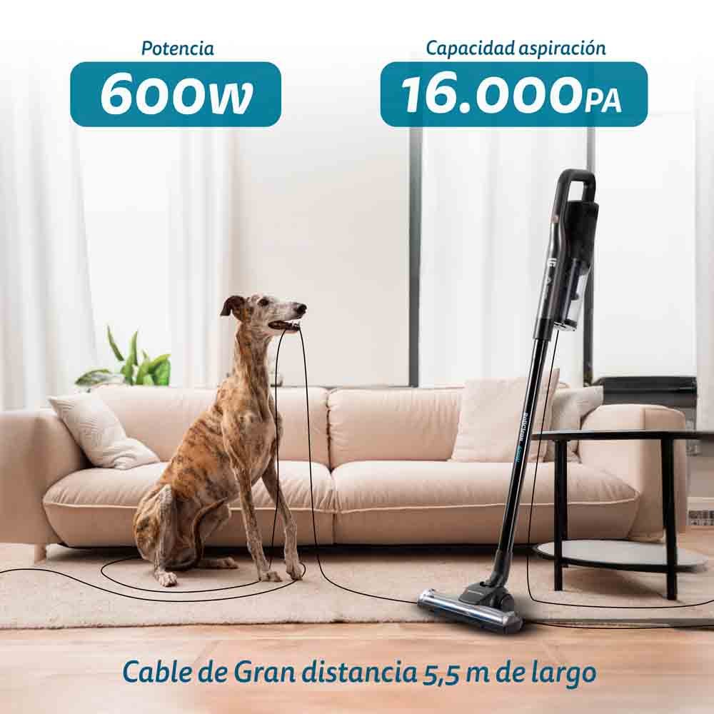 EAN 8426156018362 - Grunkel ASP-ROLLER aspiradora de pie y escoba eléctrica Aspiradora escoba Corriente alterna Secar HEPA Si imagen 2