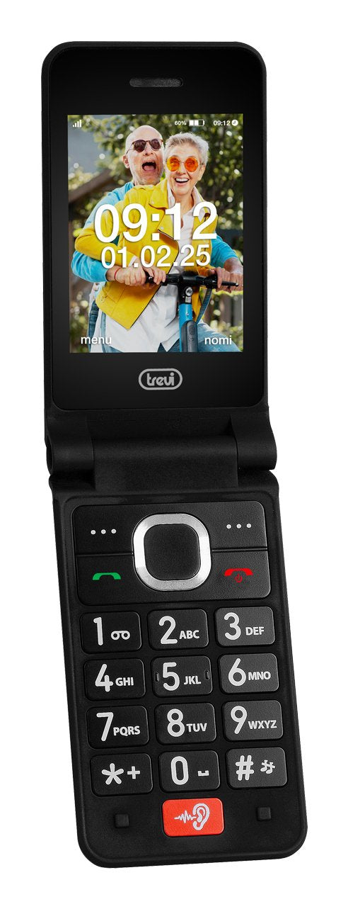 Movil Trevi Flex Plus 95 4g 7,11 Cm (2.8") 210 G Negro