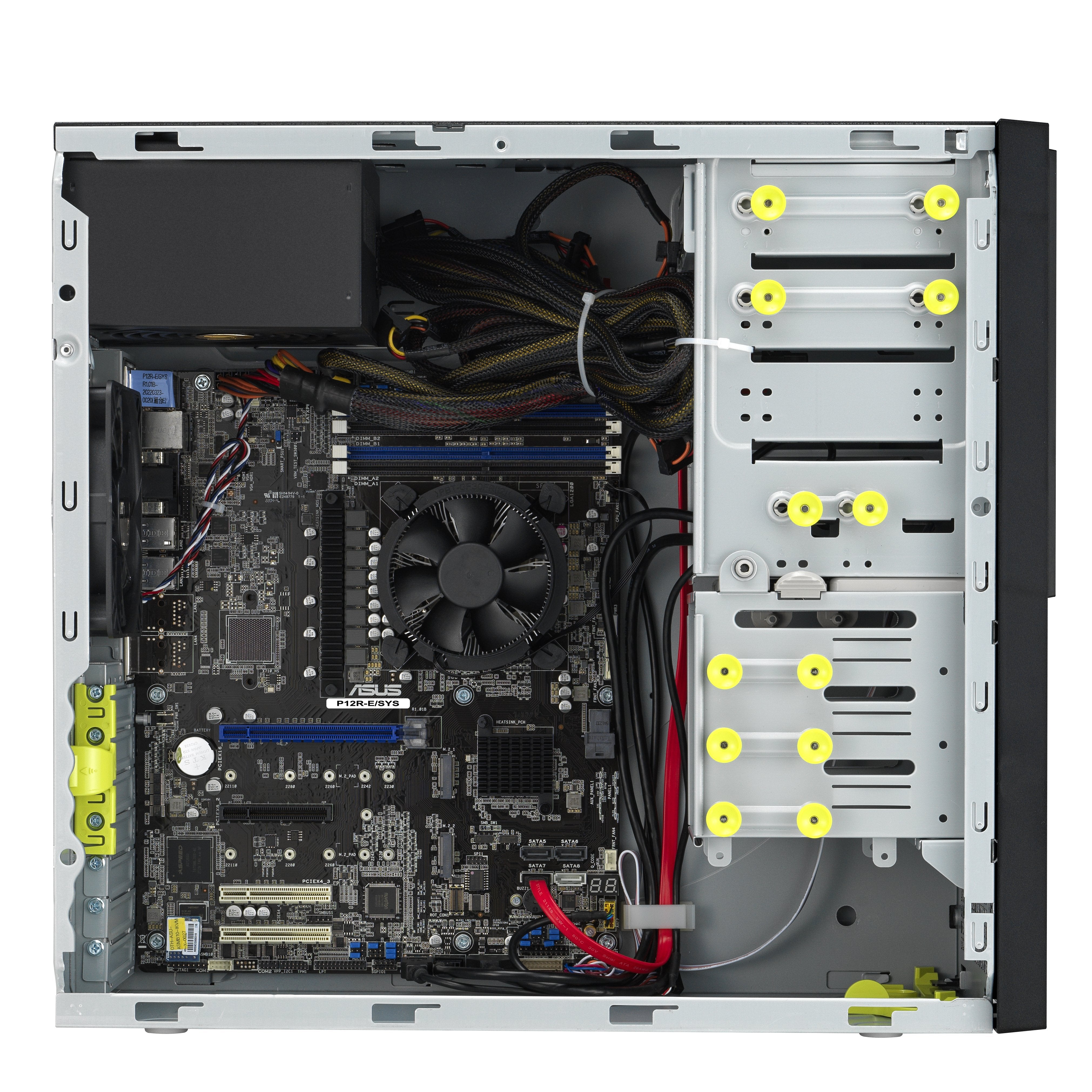 EAN 4711081886457 - ASUS TS100-E11-PI4 Intel C256 LGA 1200 (Socket H5) Torre Negro imagen 4
