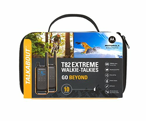 Motorola T82 Extrem Walkie Talkie Duo Uk Con Adapt
