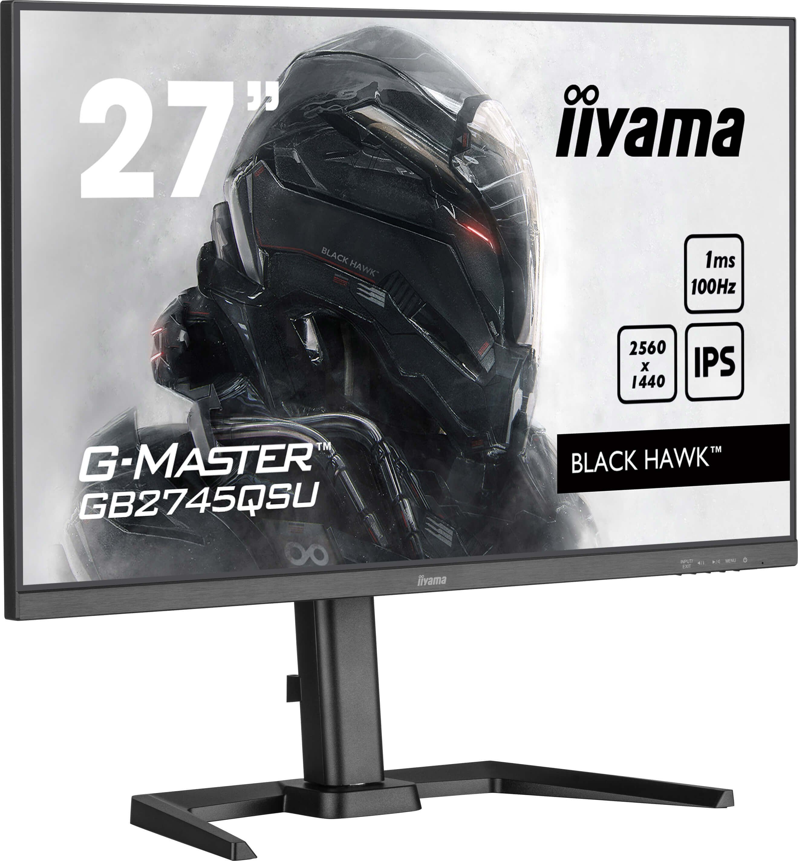 EAN 4948570124756 - iiyama G-MASTER GB2745QSU-B2 pantalla para PC 68,6 cm (27") 2560 x 1440 Pixeles Wide Quad HD LED Negro imagen 1