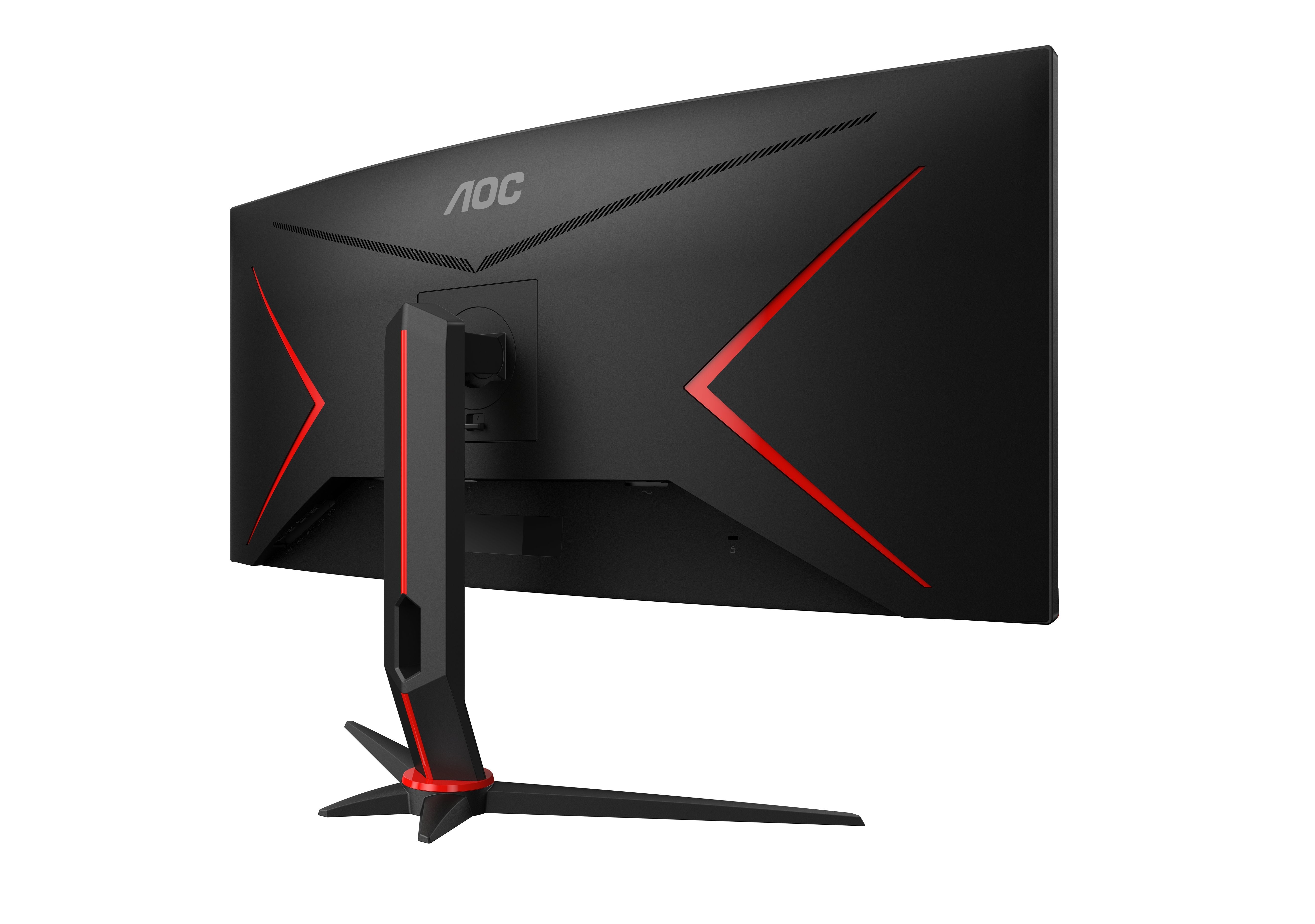 Monitor Aoc Cu34g2xp Bk 34" 3440x1440 Va 180hz High Adjustable Stand Hdr400 Freesync Premium Usb Hub 4x3.0 2xdp 2xhdmi