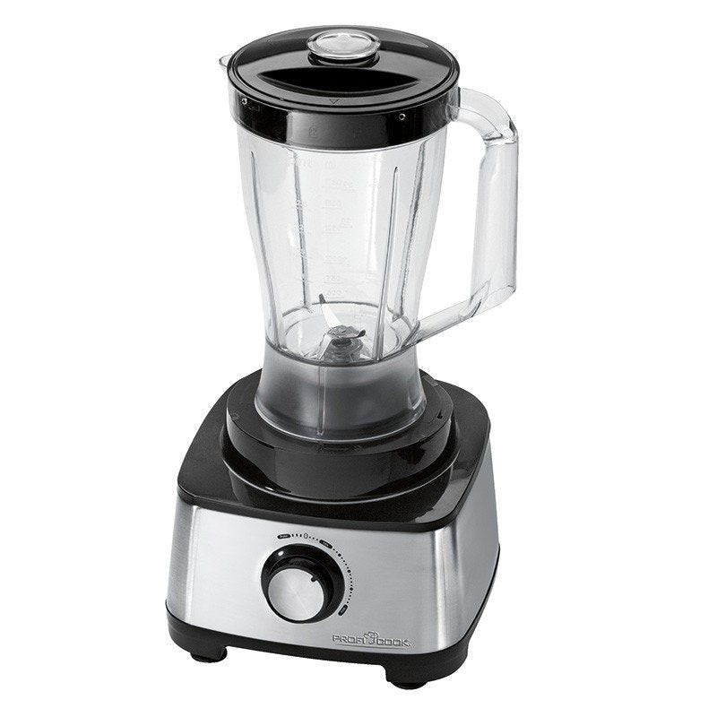 Proficook Pc-Km 1063 Robot De Cocina 1,75 L Negro, Acero Inoxidable 1200 W