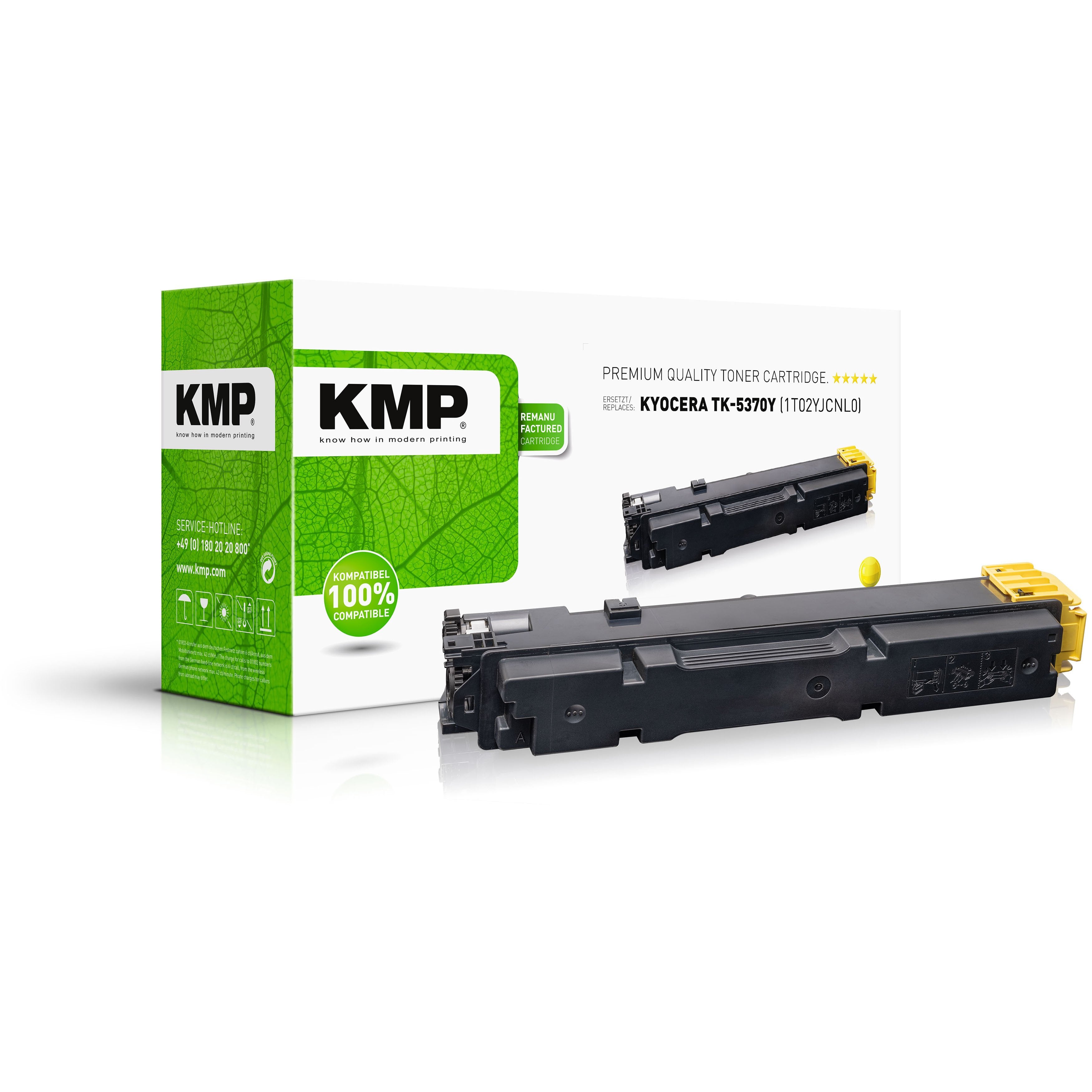 EAN 4011324002157 - KMP 2930,0009 cartucho de tóner 1 pieza(s) Compatible Amarillo imagen 1