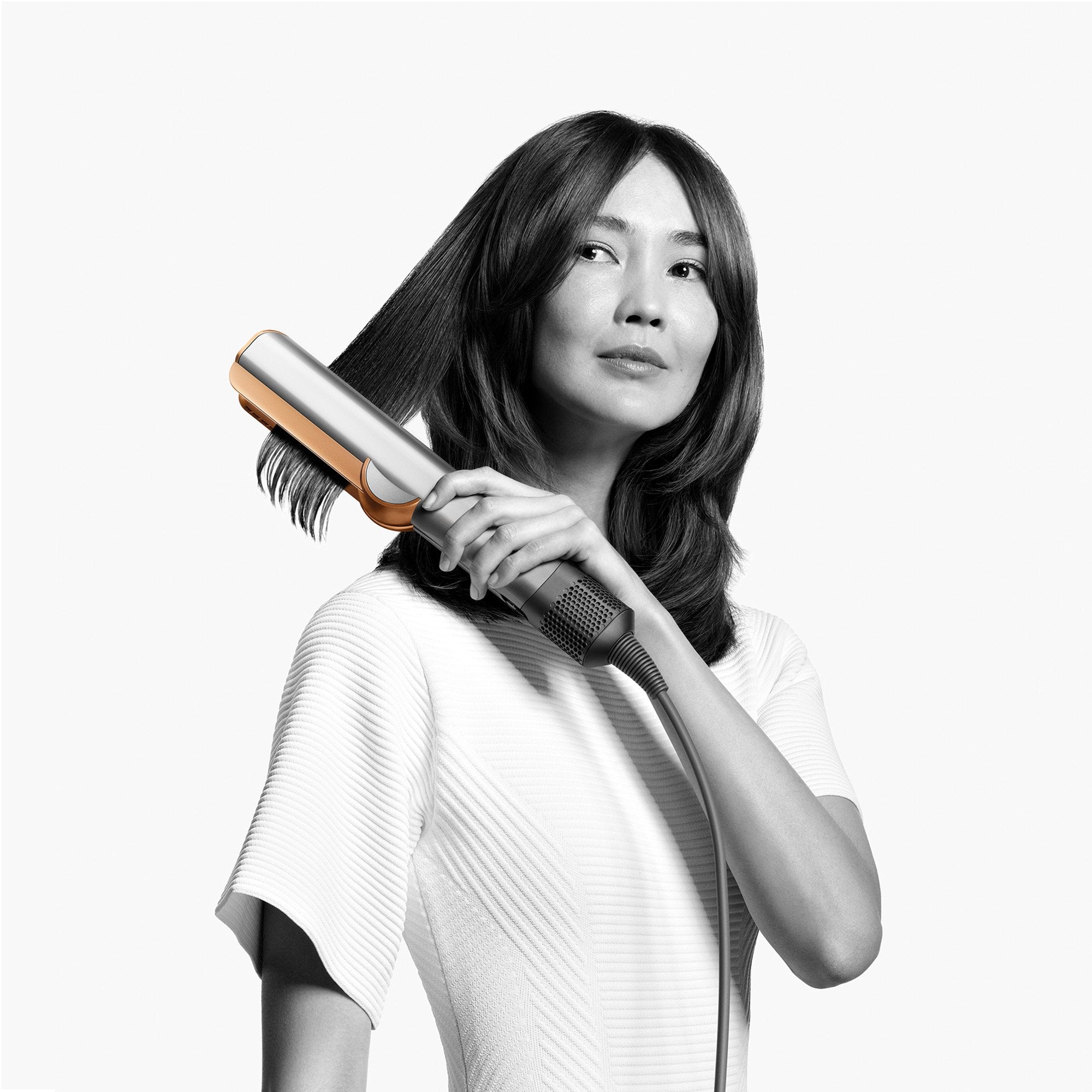 EAN 5025155070581 - Dyson Airstrait Plancha de pelo Vapor Cobre, Níquel 1600 W 2,72 m imagen 3