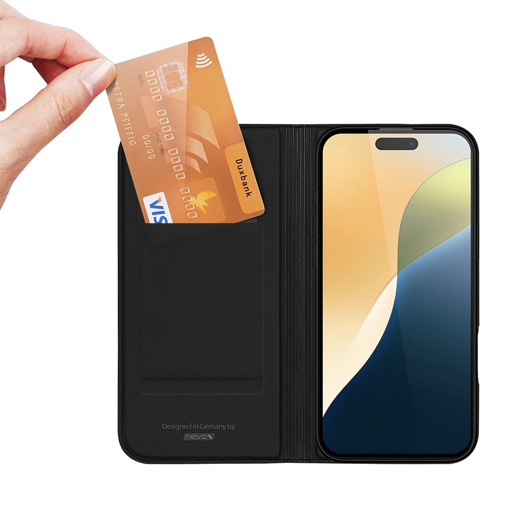 EAN 4250686413717 - nevox 2371 funda para teléfono móvil 17 cm (6.7") Folio Negro imagen 3