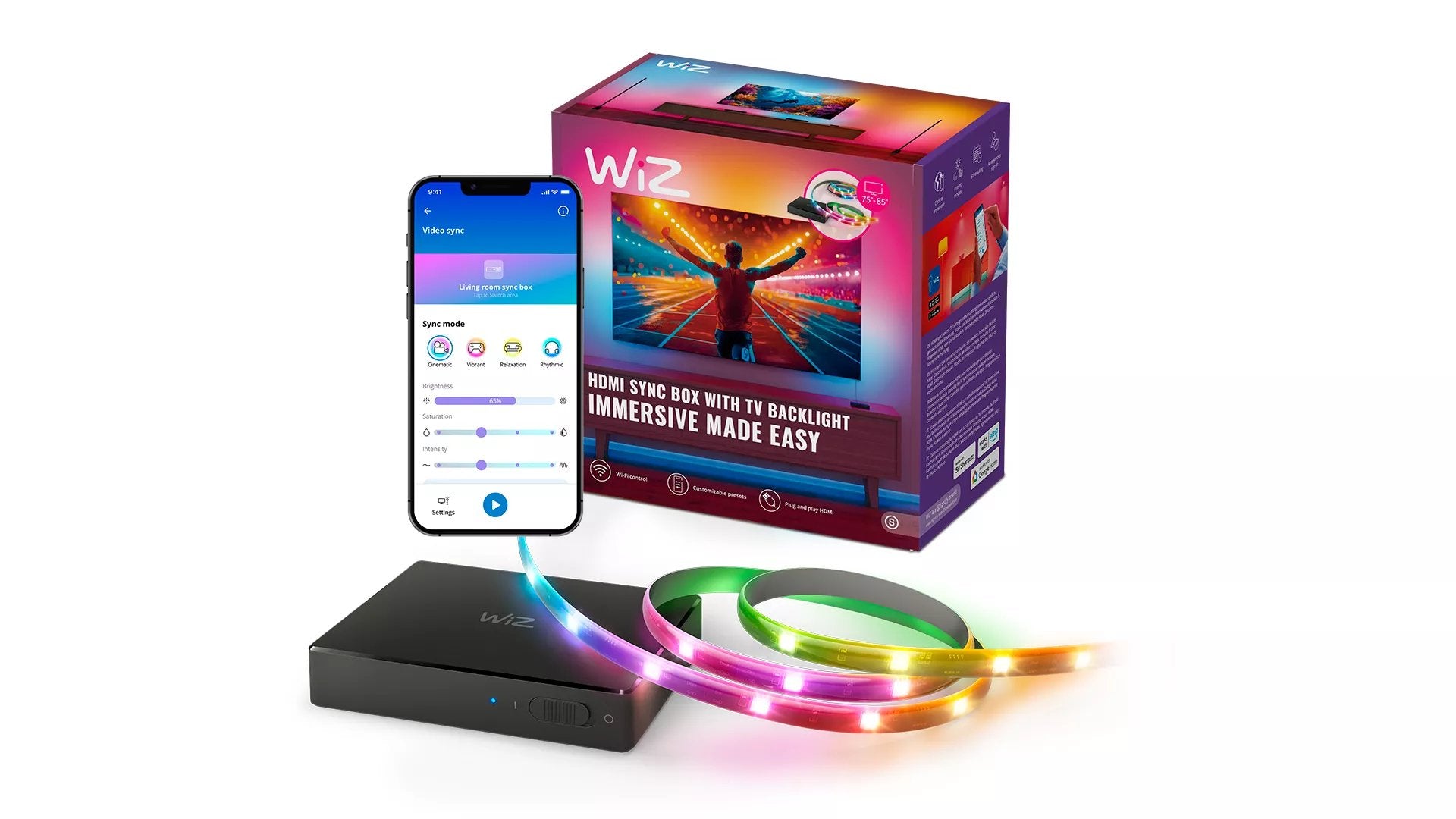 EAN 8720169078628 - WiZ 8720169078628 iluminación inteligente Kit de iluminación inteligente Wi-Fi/Bluetooth 21 W imagen 7