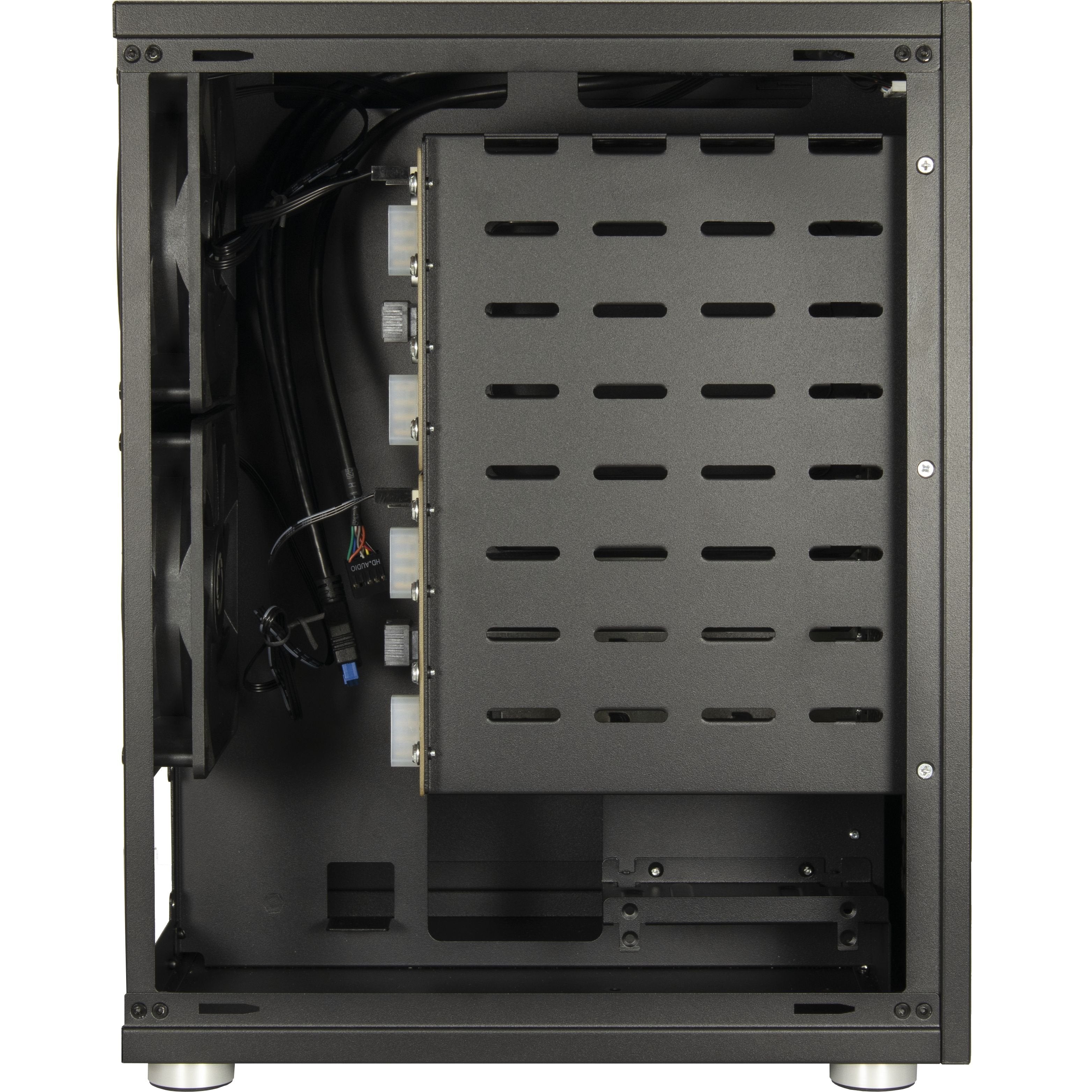 EAN 4260455648875 - Inter-Tech NAS-8 Caja de disco duro (HDD) Negro 2.5/3.5" imagen 5