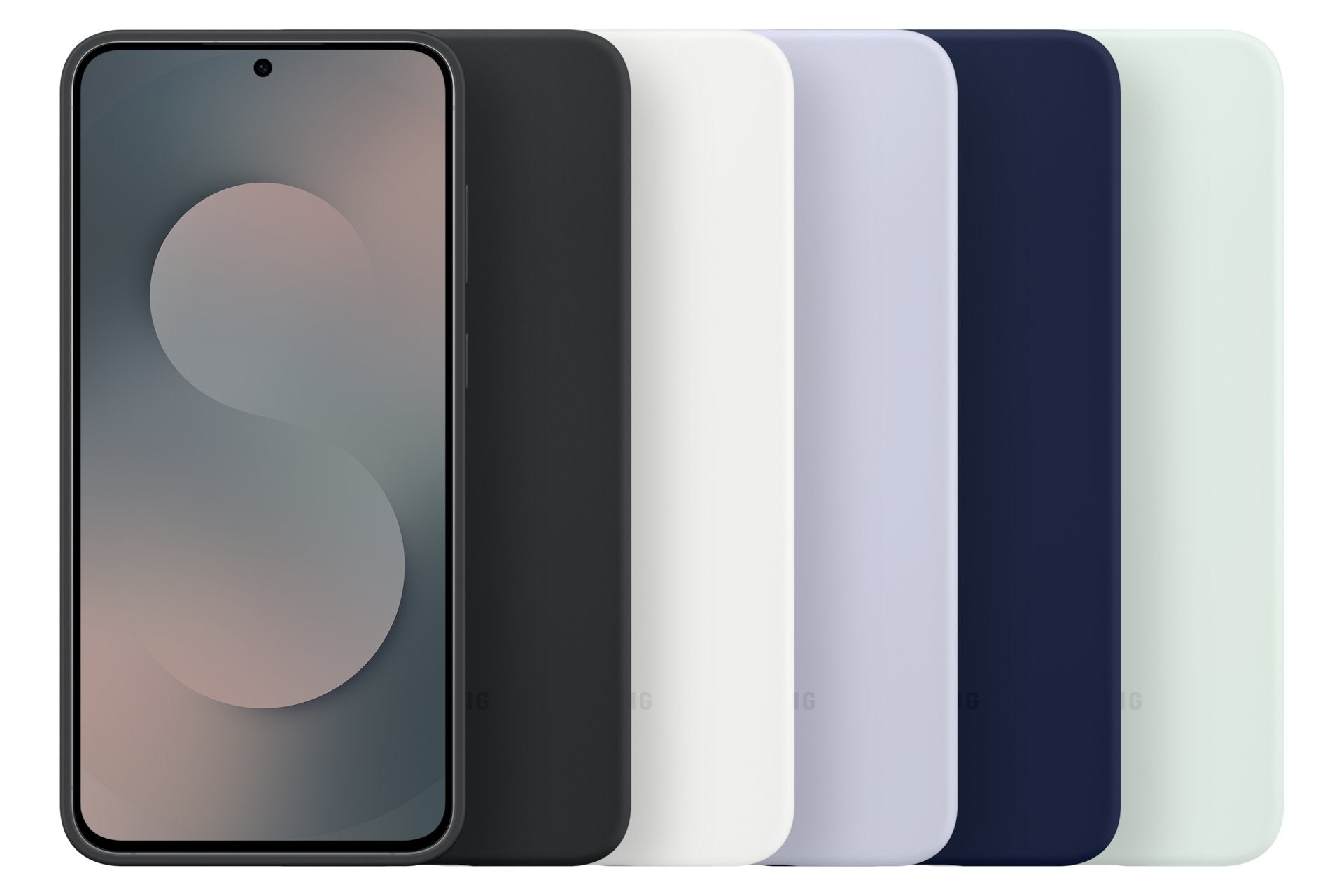 Samsung Silicone Cover Fr Galaxy S25 Fe, Light Azul