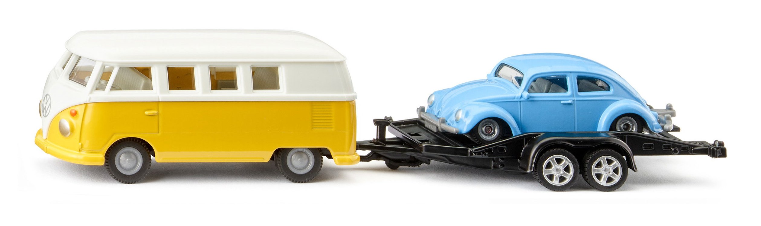 Siku Super Vw T1 Con Remolque Y Vw Beetle, Model Vehicle 10256700000