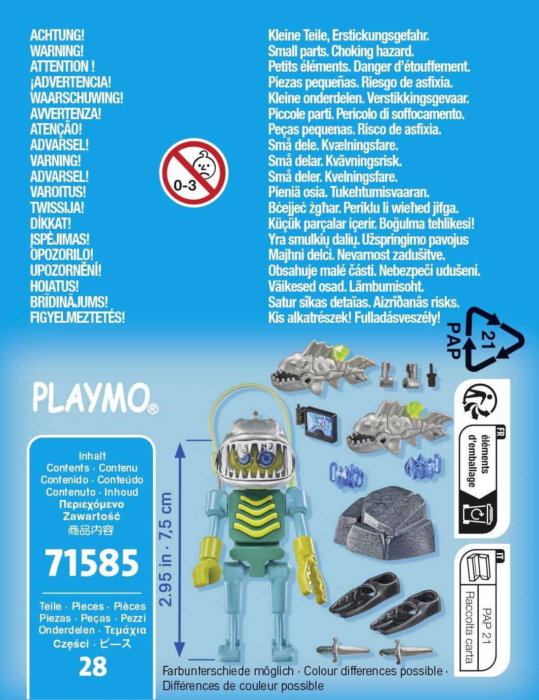 Playmobil Robot De Buceo