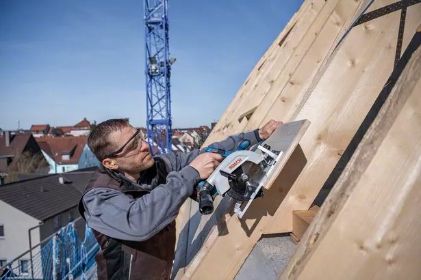 Sierra Circular Manual A Batería Bosch Gks 18v-57-2 Profesional, 18volt 06016c1202