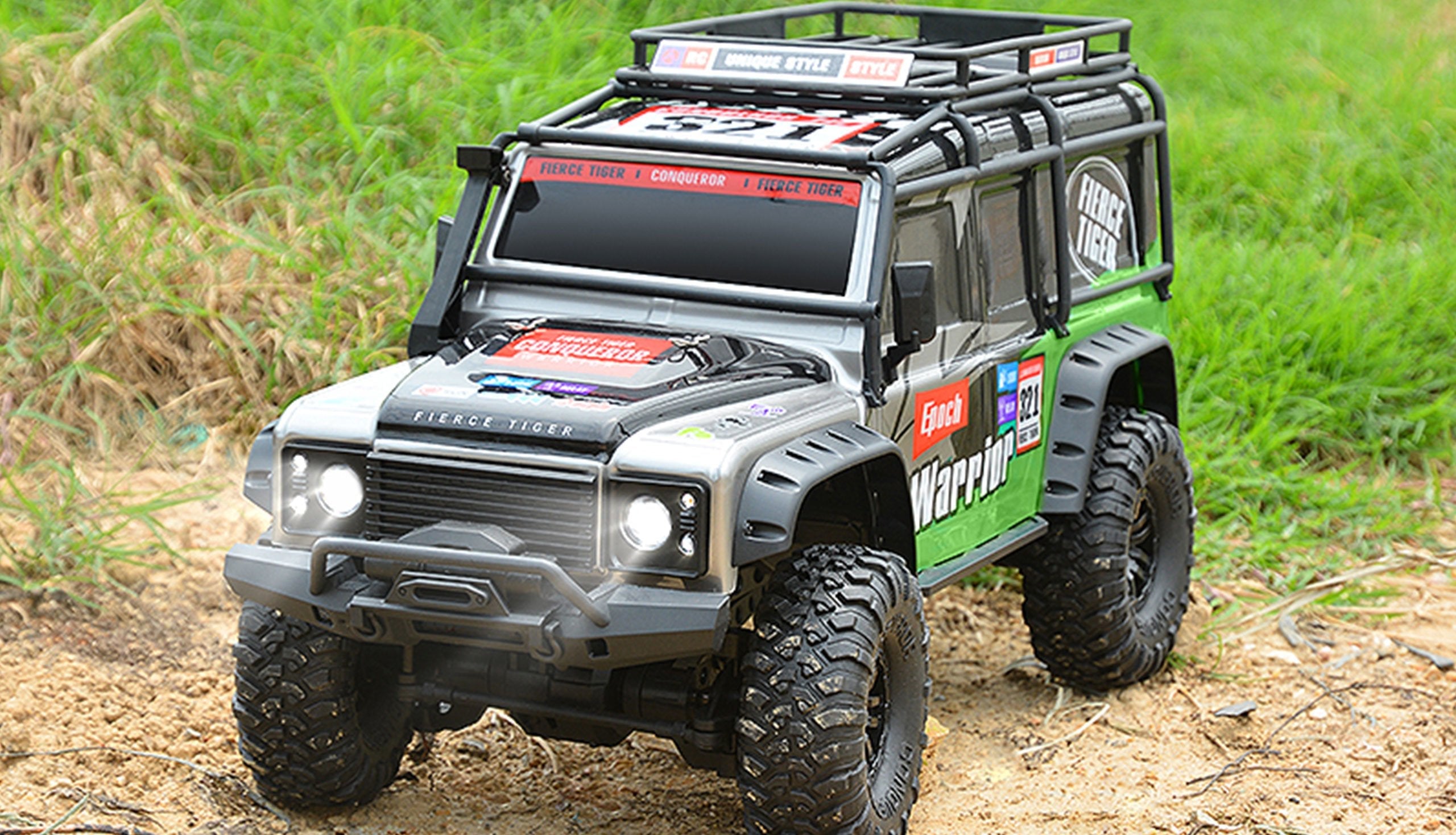 Amewi Rc Auto Dirt Fierce Tiger Crawler Liion 1500mah 8+